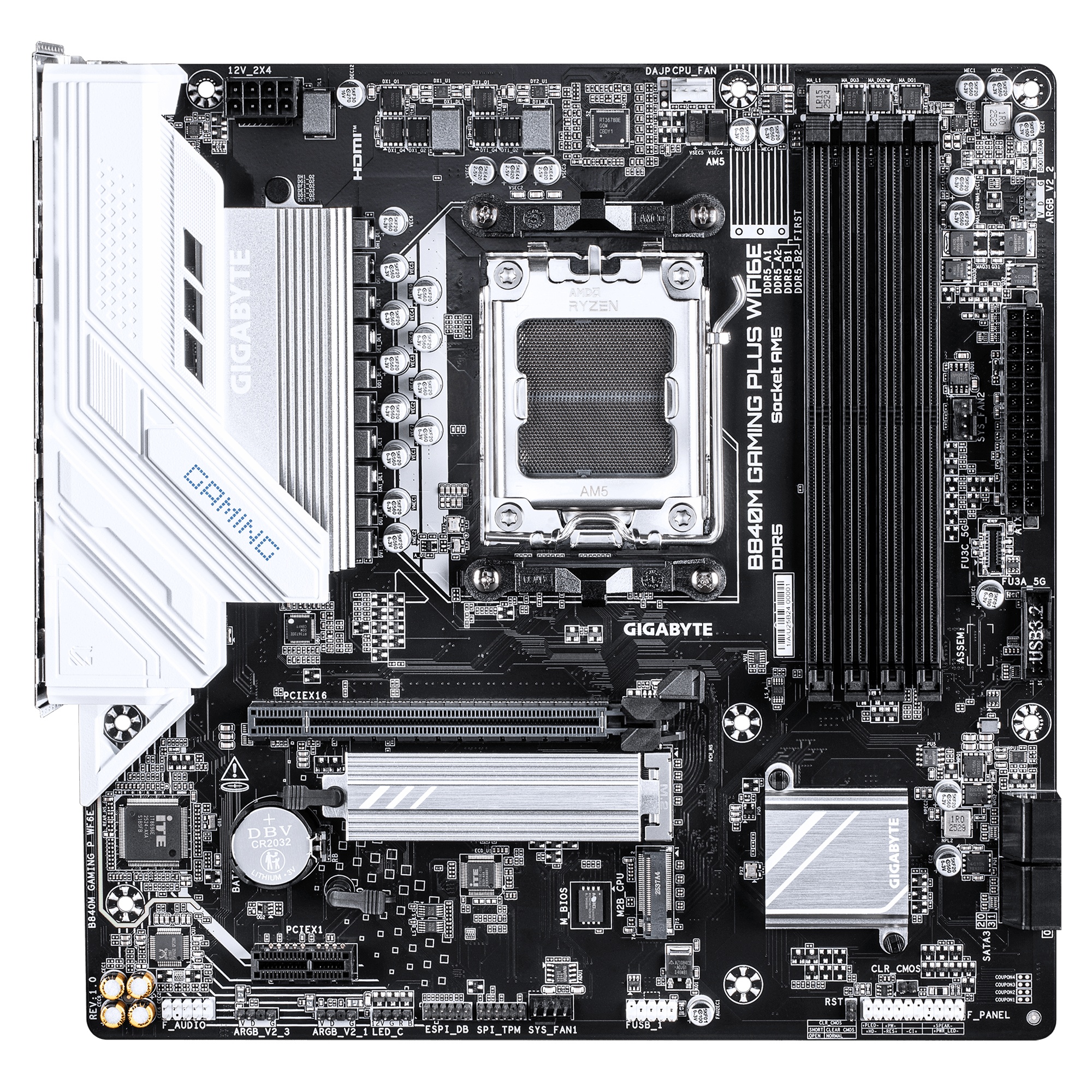 Материнская плата Gigabyte B840M GAMING P WF6E