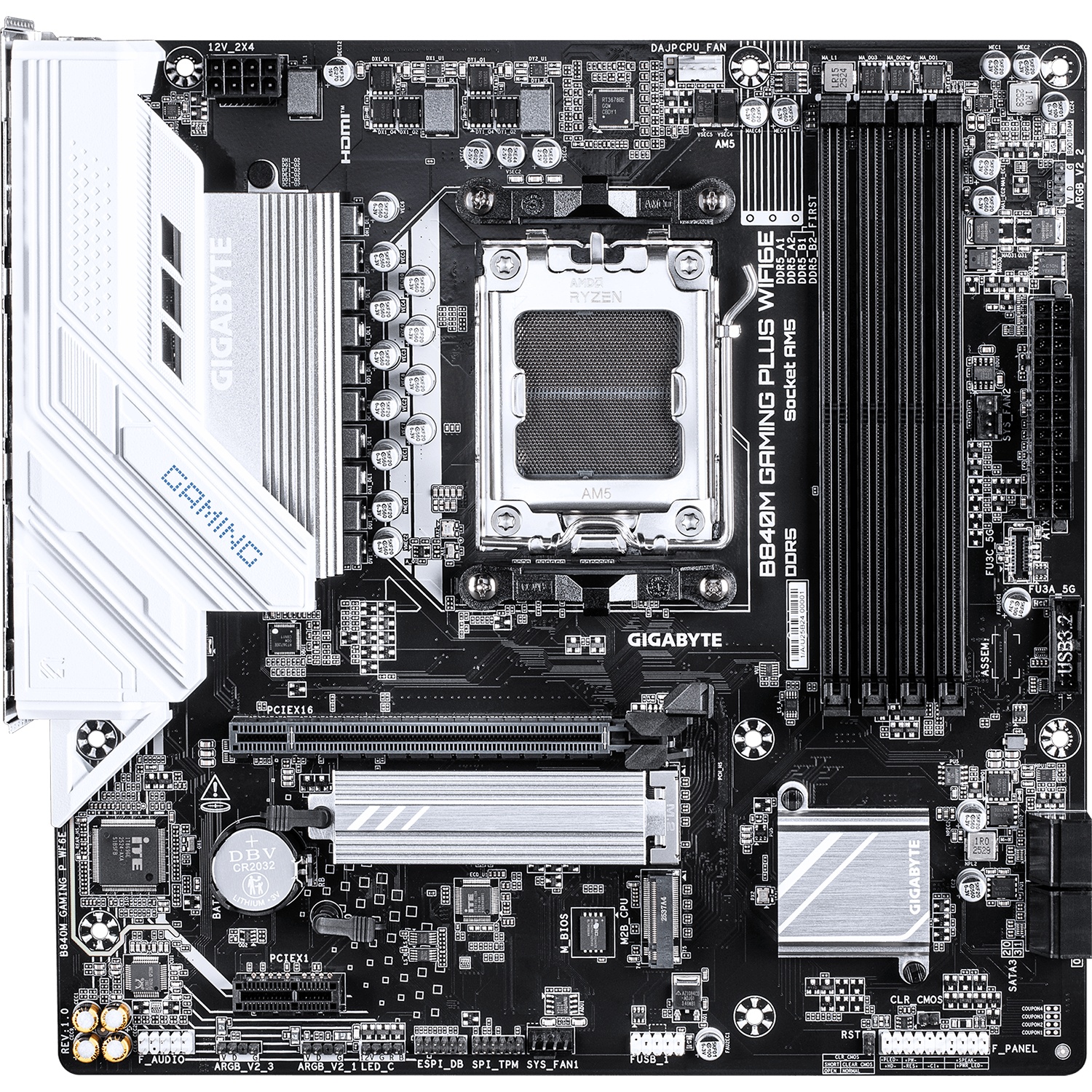 Материнская плата Gigabyte B840M GAMING P WF6E