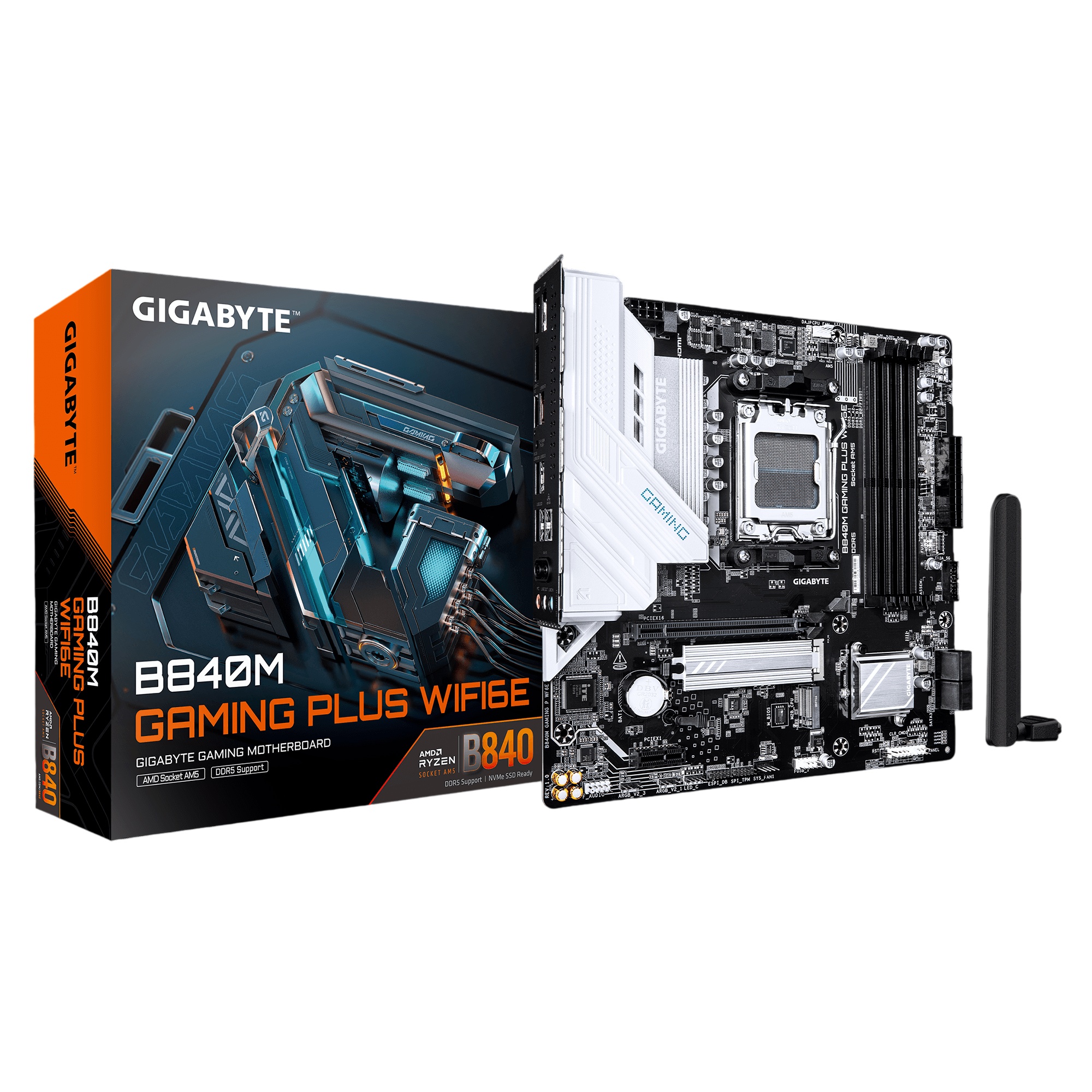 Материнская плата Gigabyte B840M GAMING P WF6E