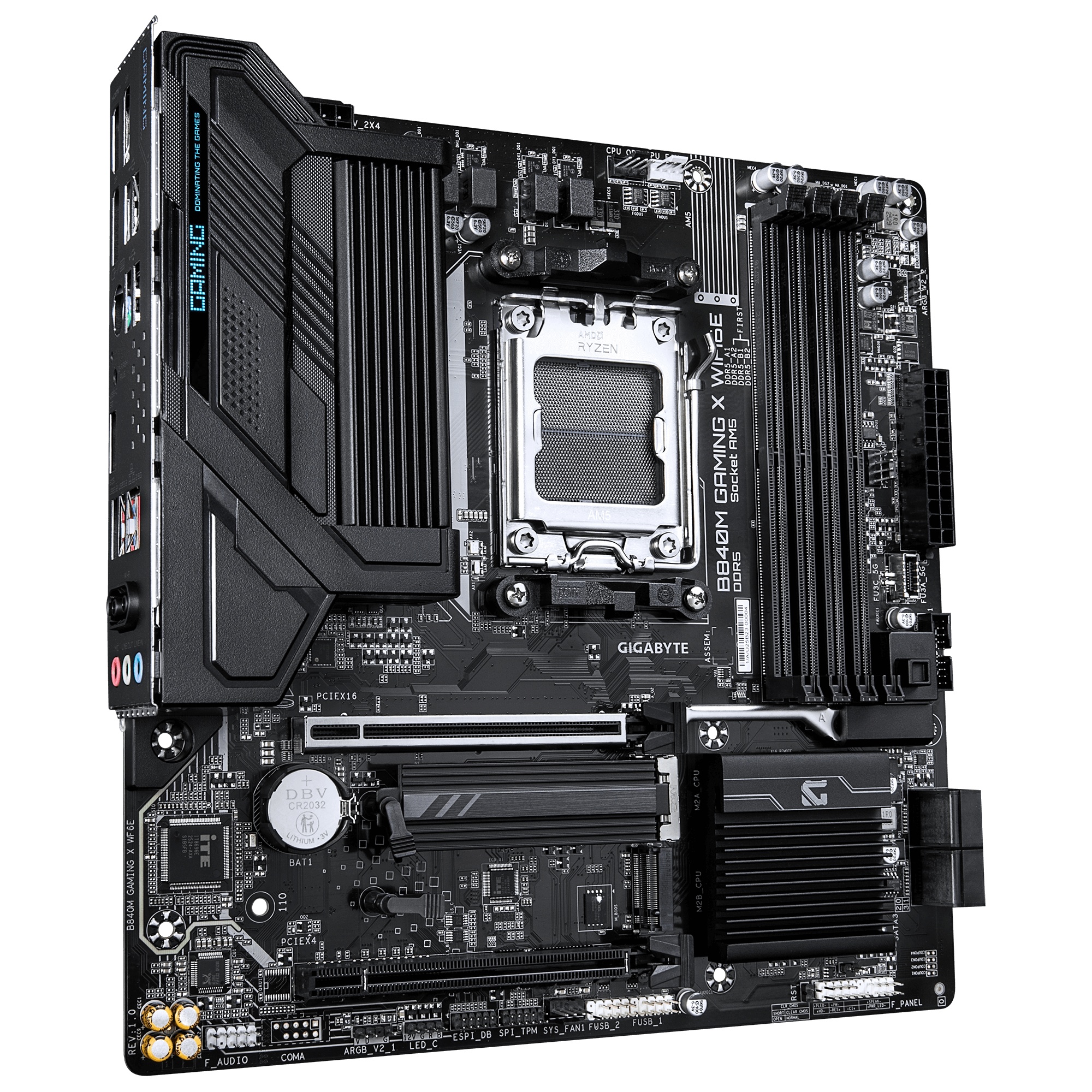 Материнская плата Gigabyte B840M GAMING X WF6E