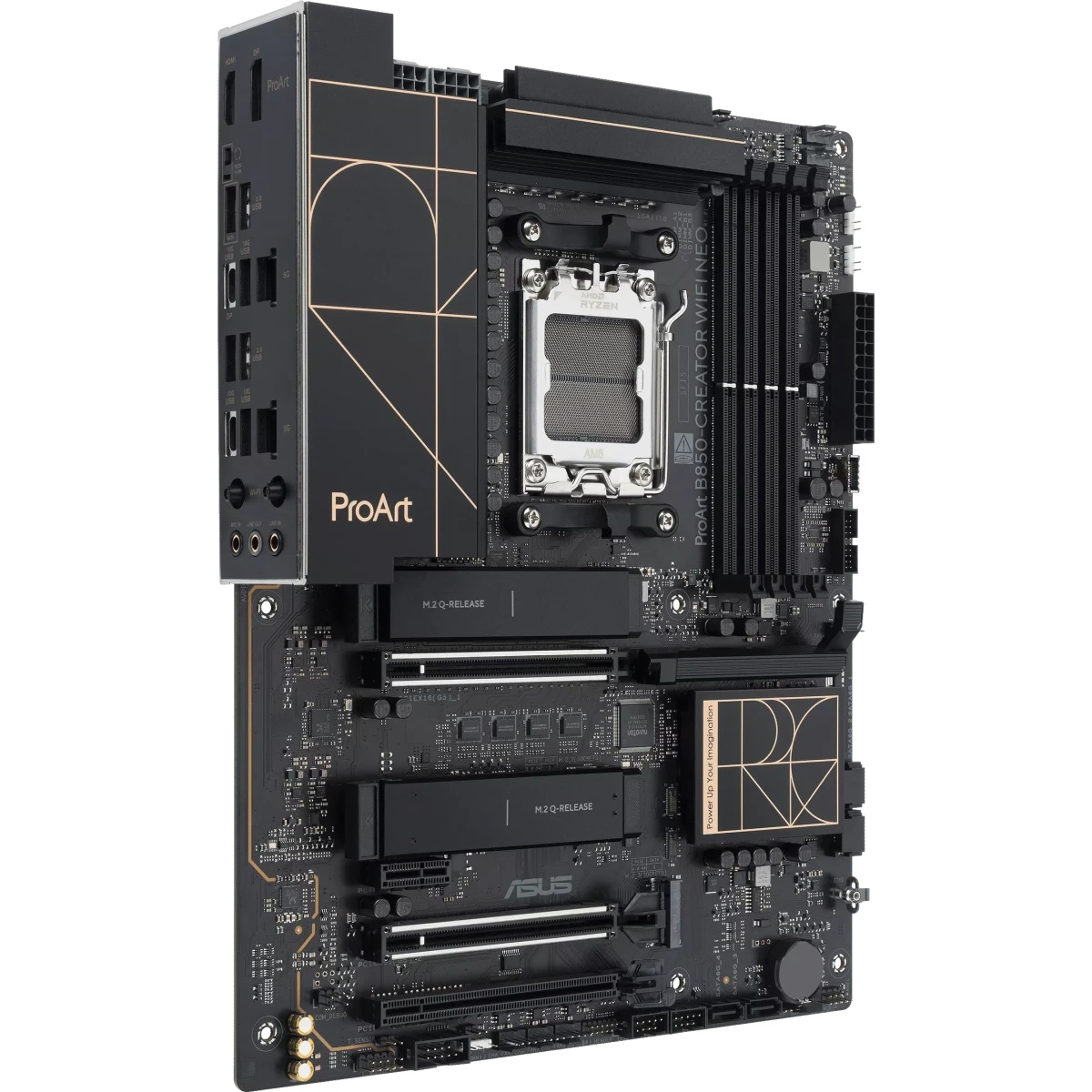 Материнская плата Asus PROART B850-CREATOR WIFI NEO Socket AM5 AMD B850 4xDDR5 ATX AC`97 8ch(7.1) 2x