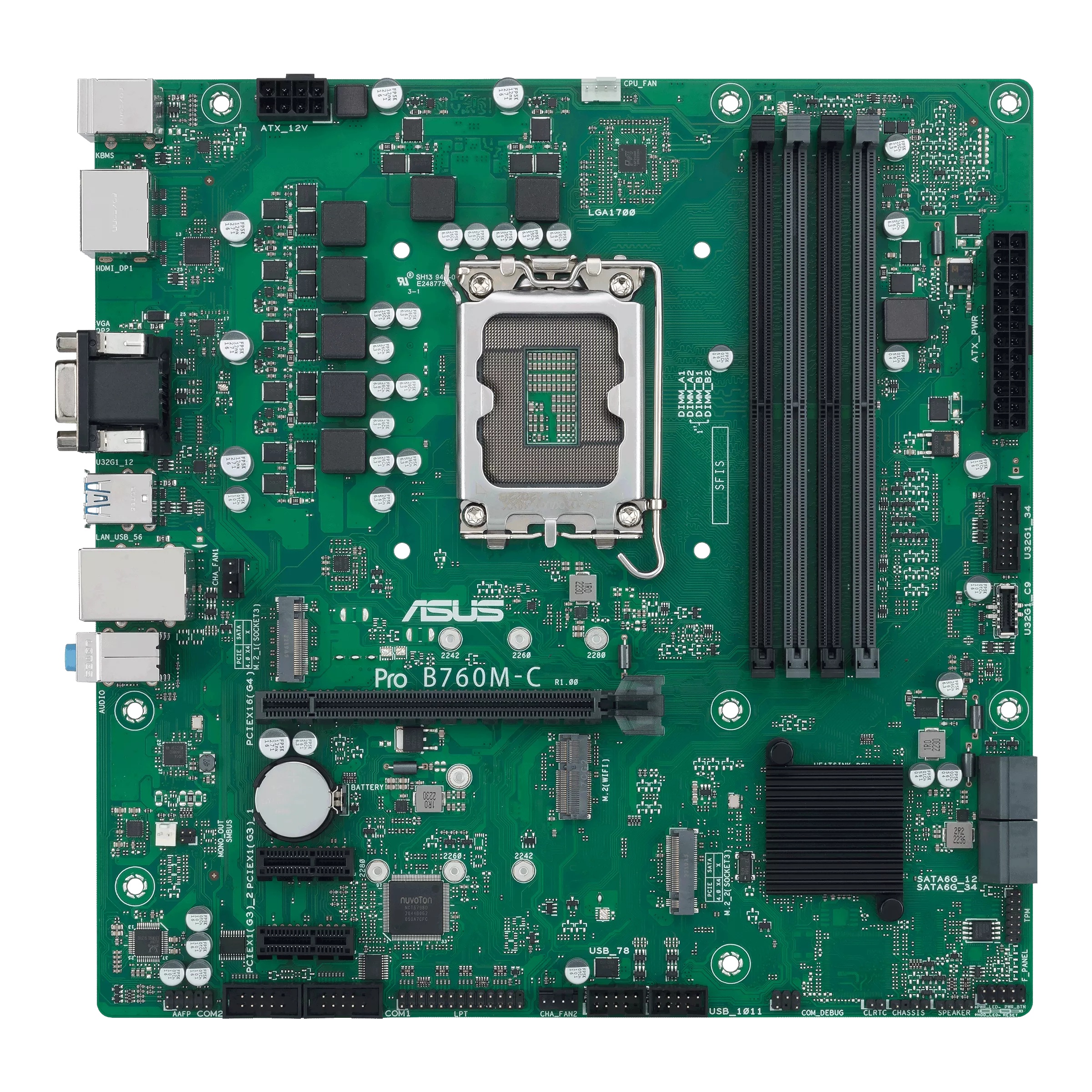 Материнская плата ASUS PRO B760M-C-CSM