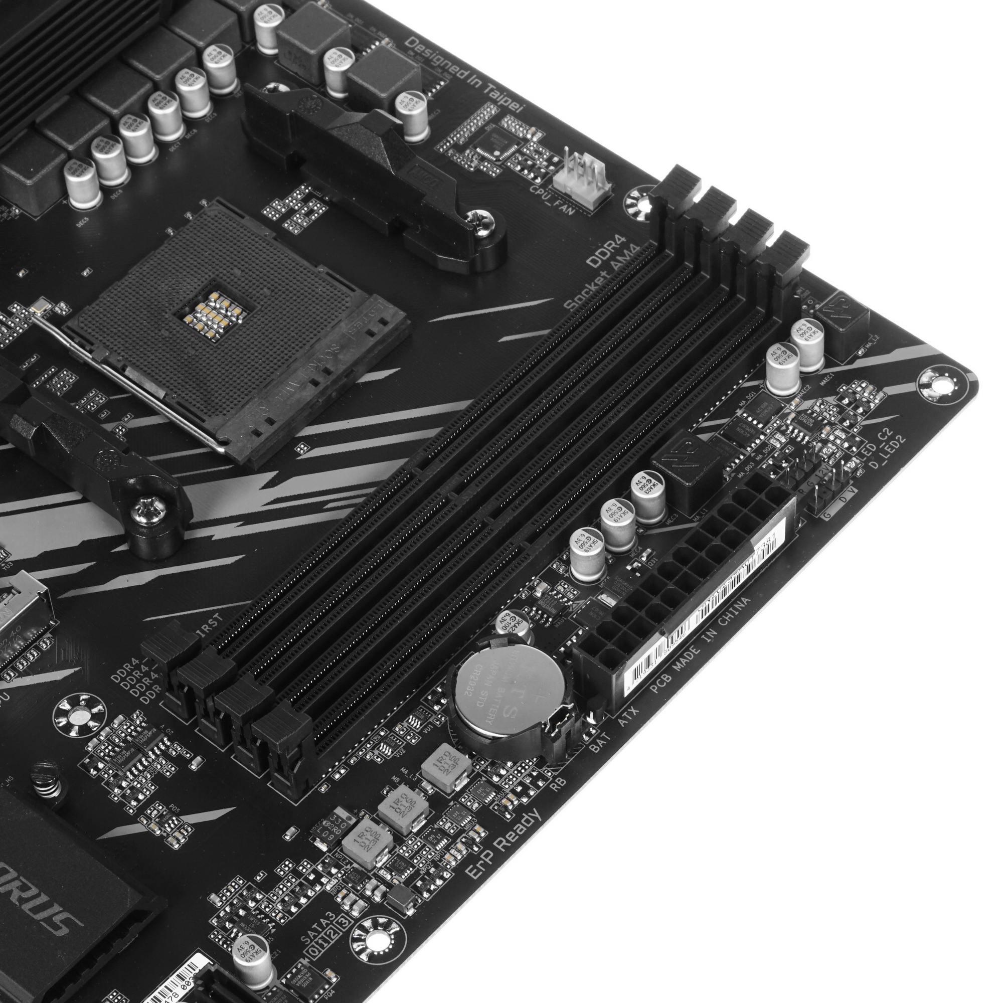 Материнская плата Gigabyte B550M AORUS ELITE, AM4, AMD B550, 4xDDR4, 4xSATA, 2xM.2, 1xPCI-E 4.0 x16,