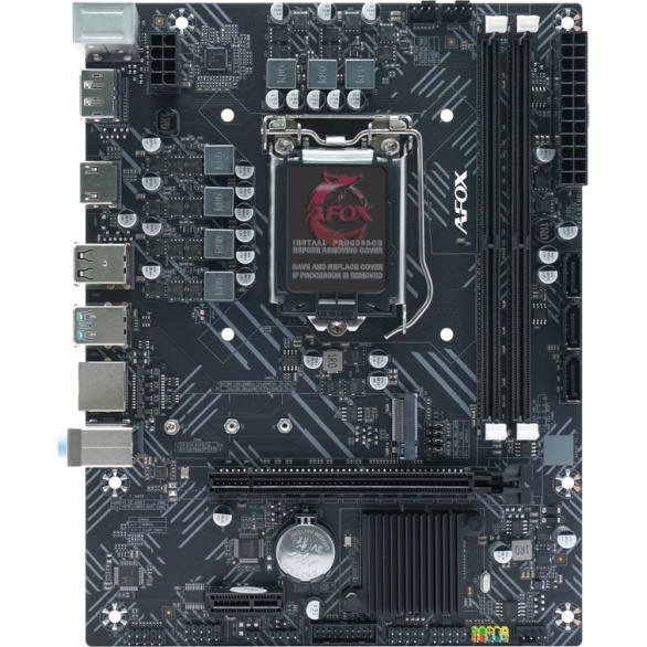 Материнская плата AFOX IH510D4-MA-V4 (LGA1200/H510/2xDDR4/HDMI/VGA/mATX)(IH510D4-MA-V4) AFOX