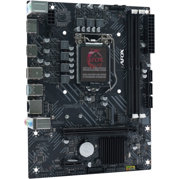 Материнская плата AFOX IH510D4-MA-V4 (LGA1200/H510/2xDDR4/HDMI/VGA/mATX)(IH510D4-MA-V4) AFOX