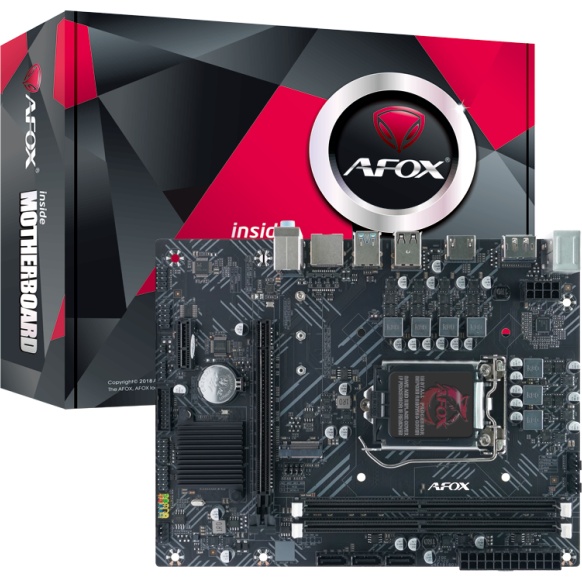 Материнская плата AFOX IH510D4-MA-V4 (LGA1200/H510/2xDDR4/HDMI/VGA/mATX)(IH510D4-MA-V4) AFOX
