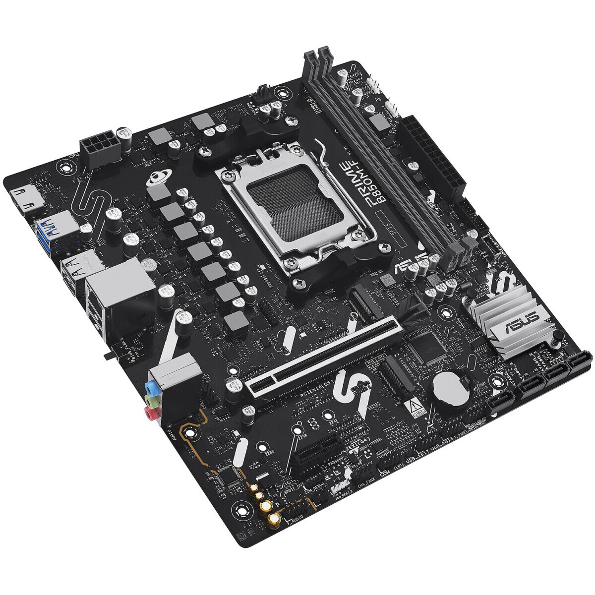 Материнская плата Asus PRIME B850M-F Socket AM5 AMD B850 2xDDR5 mATX AC`97 8ch(7.1) GbLAN RAID+VGA+H