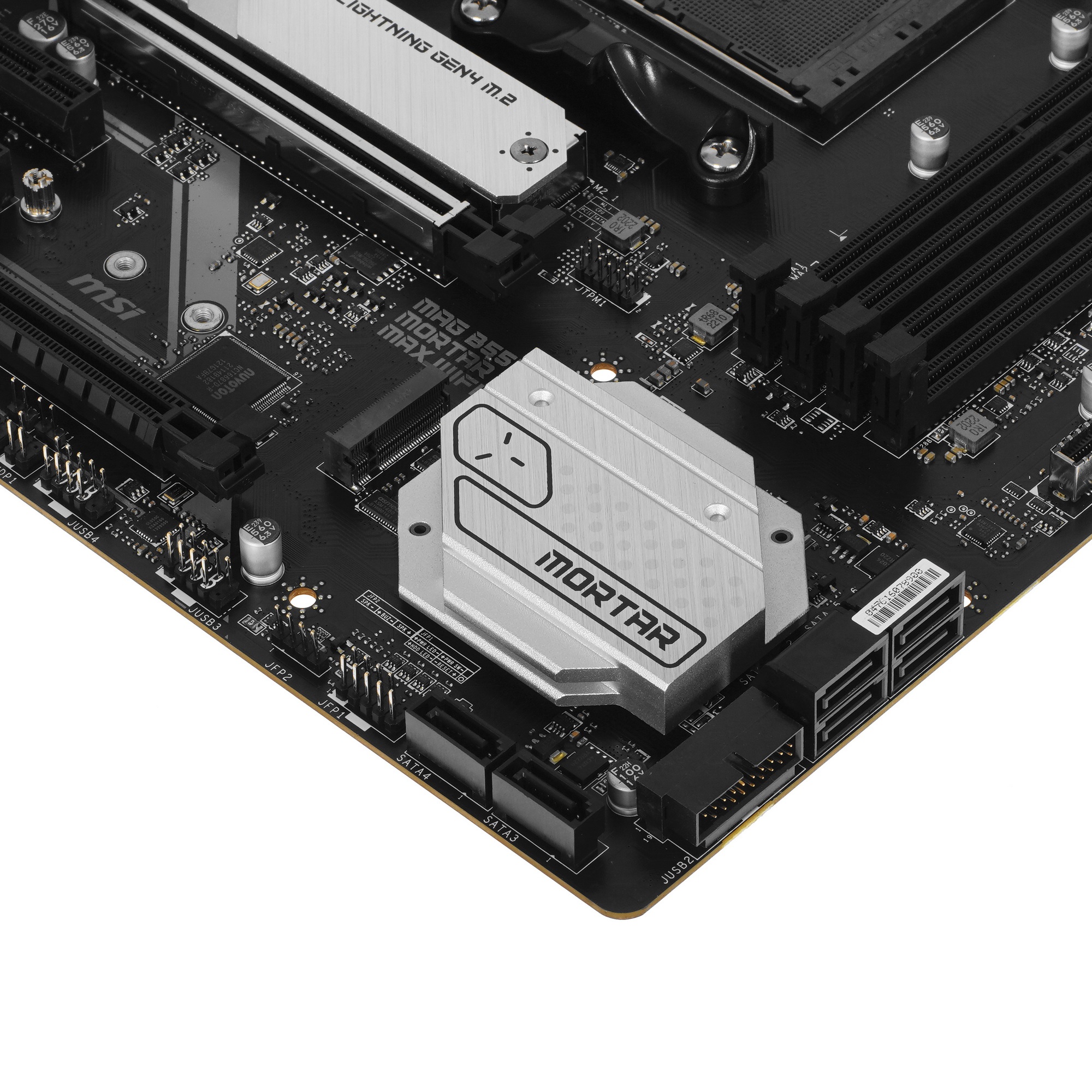 Материнская плата MSI MAG B550M MORTAR MAX WIFI, AM4, 4xDDR4, AMD B550, 6xSATA, 2xM.2, 1xPCI-E 4.0 x