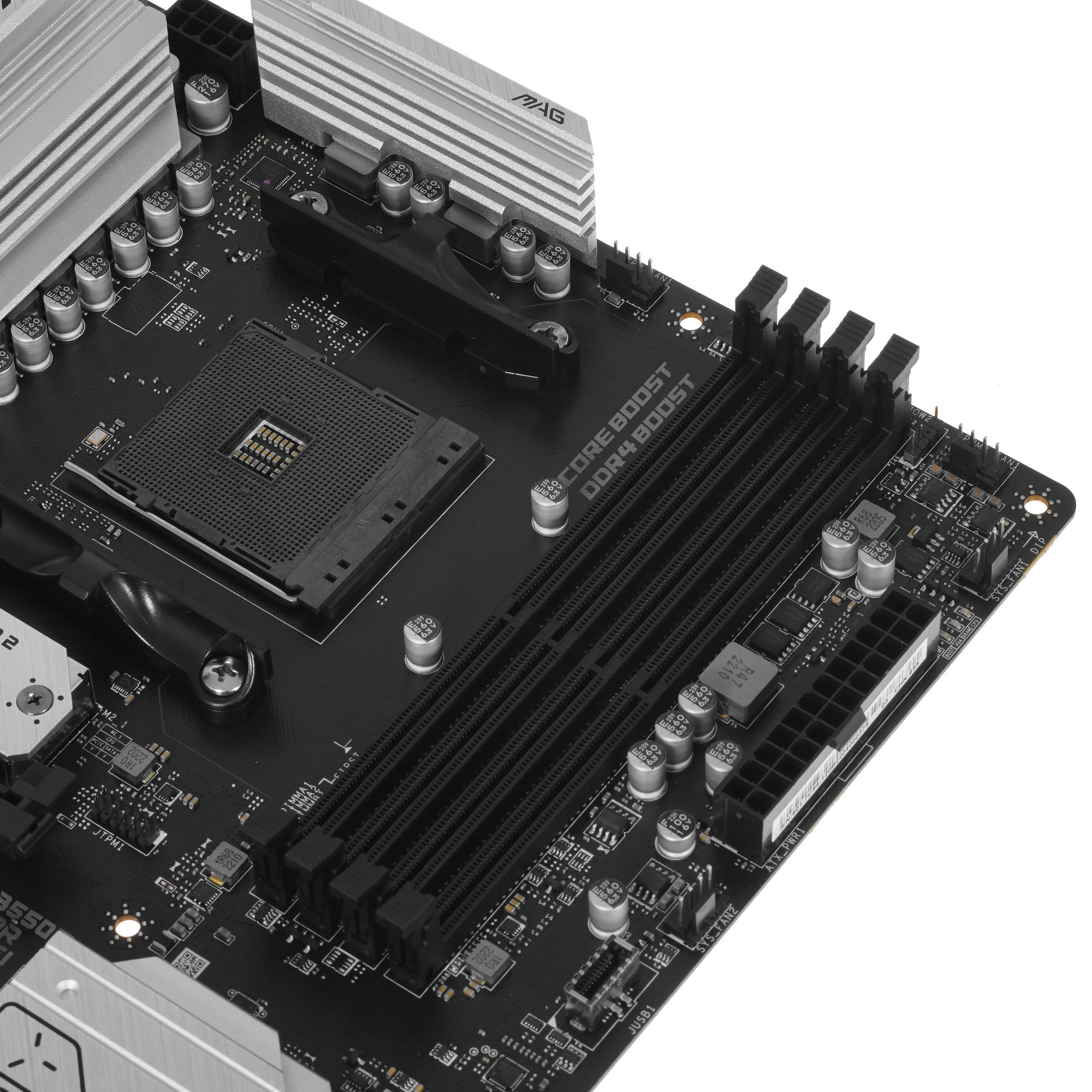 Материнская плата MSI MAG B550M MORTAR MAX WIFI, AM4, 4xDDR4, AMD B550, 6xSATA, 2xM.2, 1xPCI-E 4.0 x