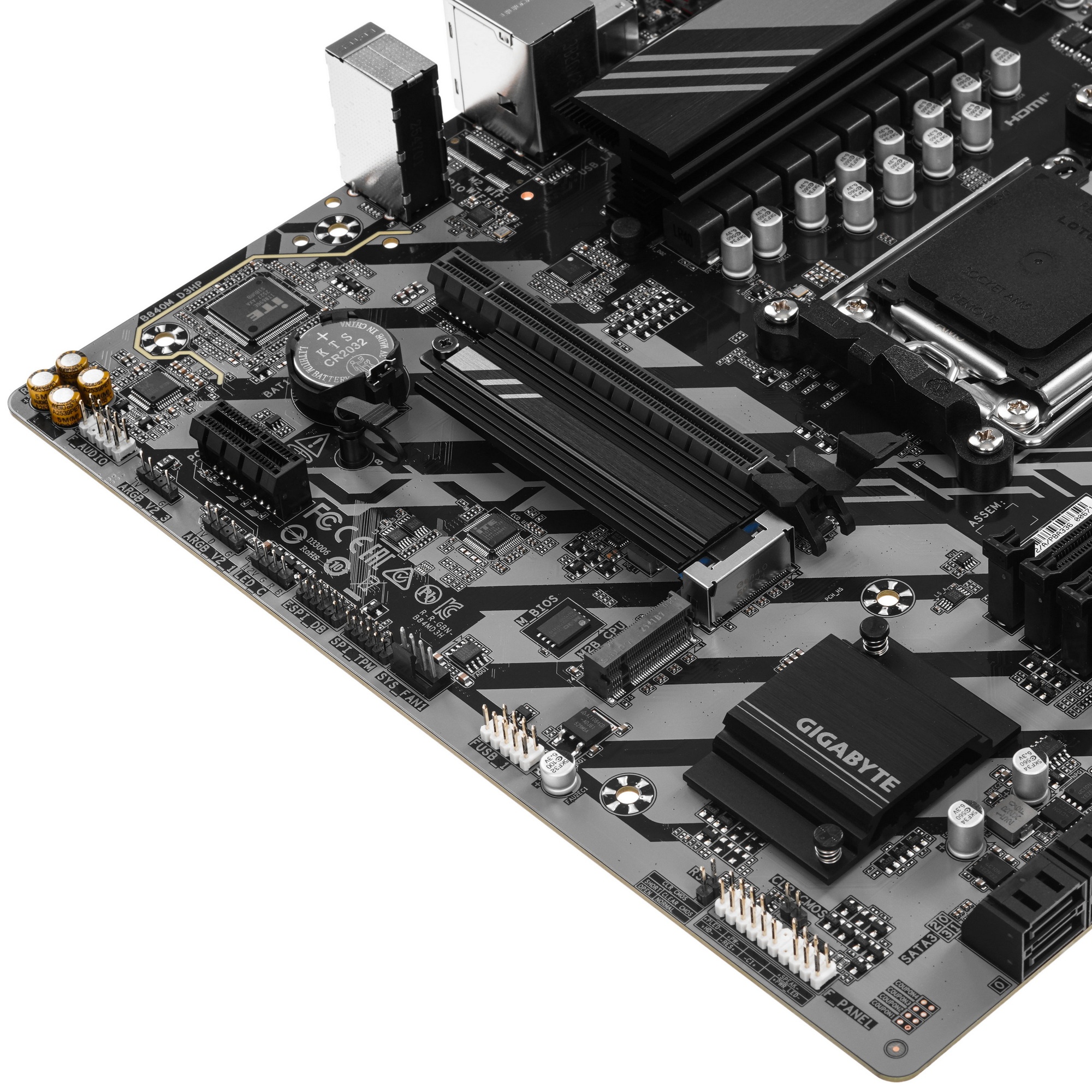 Материнская плата Gigabyte AMD B840 SAM5 MATX B840M D3HP