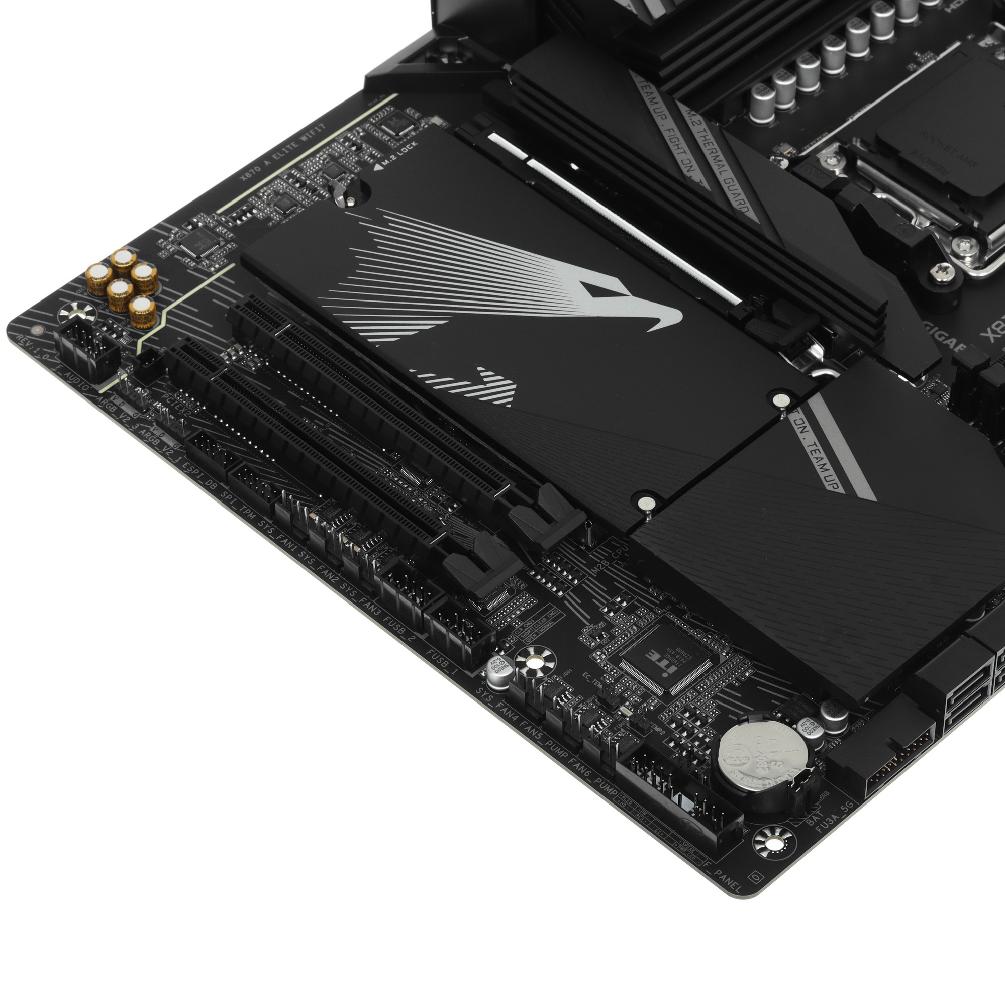 Материнская плата Gigabyte X870 AORUS ELITE WIFI7, AM5, AMD X870, 4xDDR5, 4xSATA, 4xM.2, 1xPCI-E 5.0
