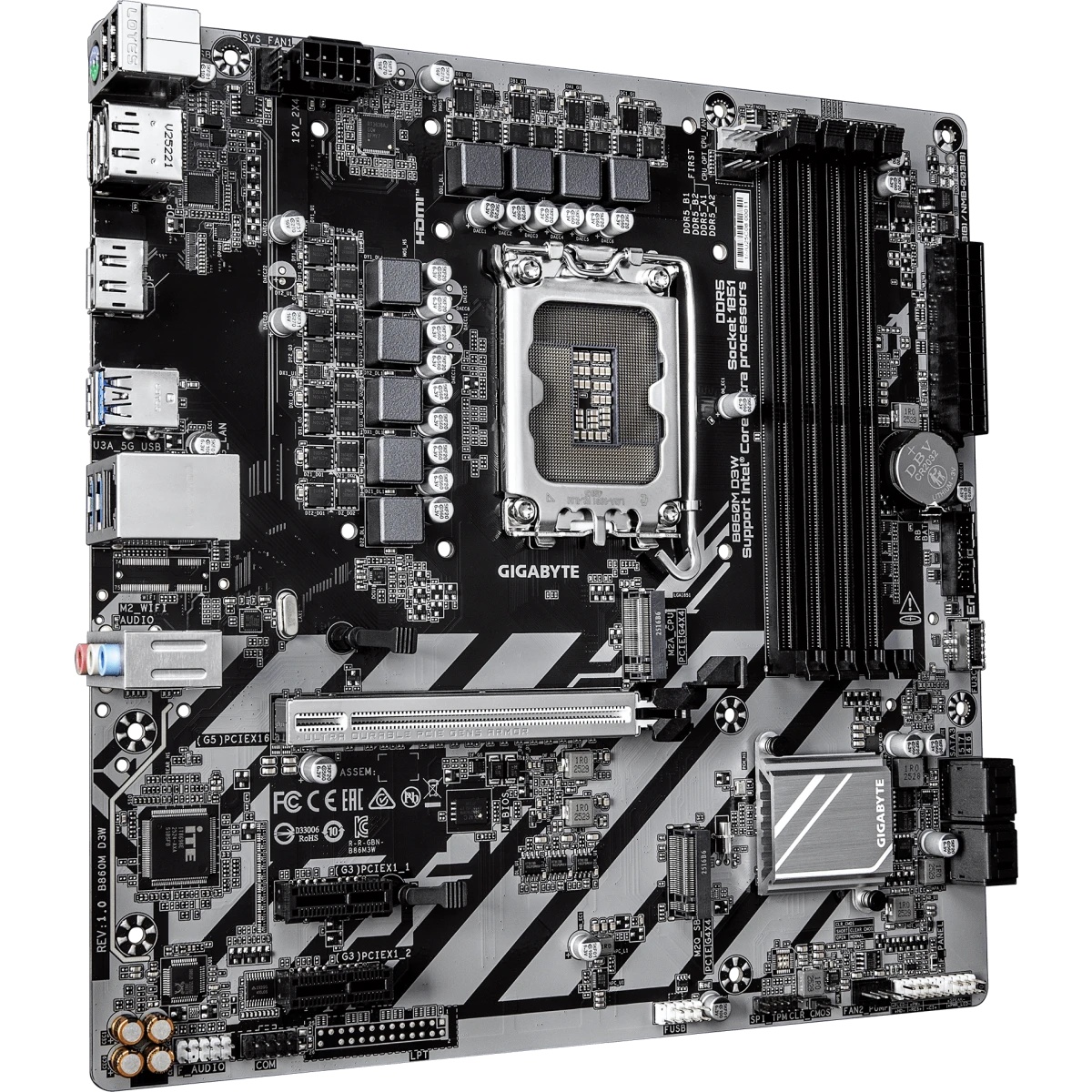 Материнская плата Gigabyte B860M D3W