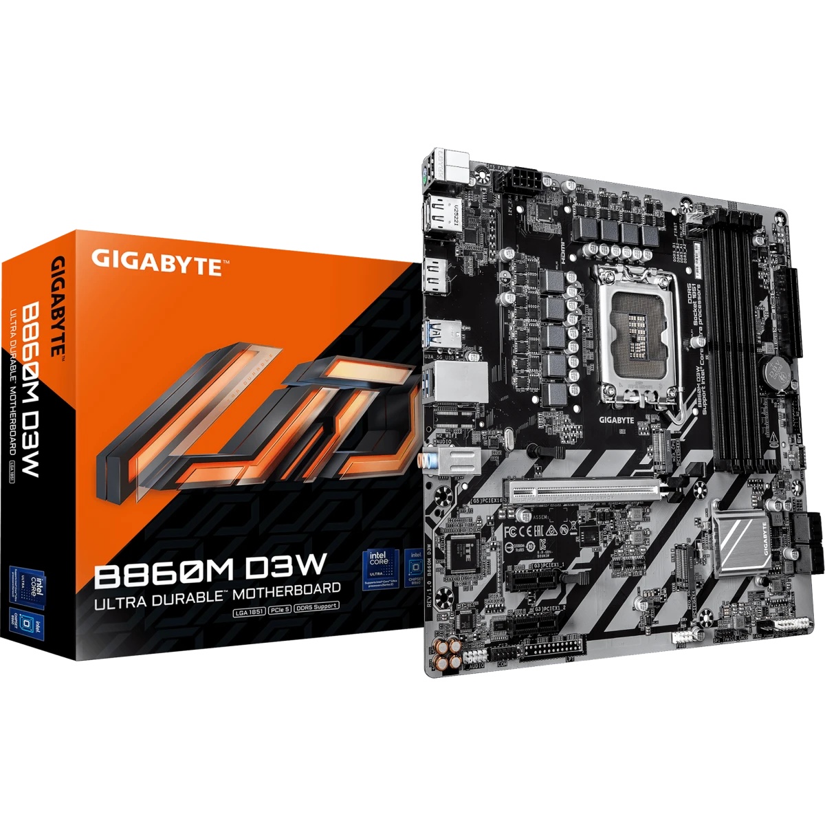Материнская плата Gigabyte B860M D3W