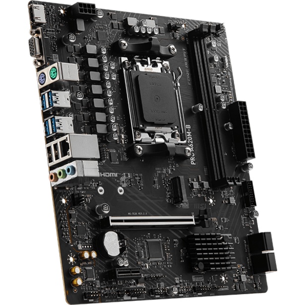 Материнская плата MSI PRO A620M-B AM5 2x DDR5 HDMI VGA 1x M.2
