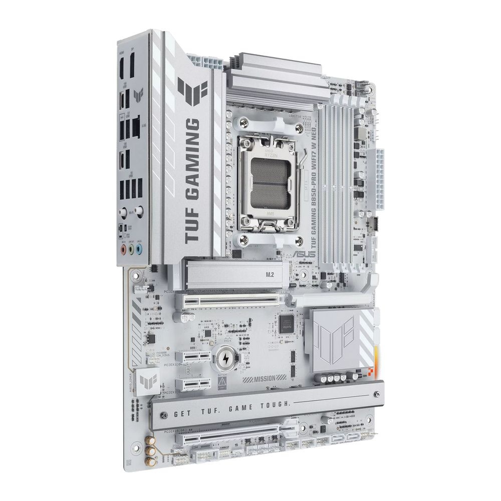 Материнская плата ASUS TUF GAMING B850-PRO WIFI7 W NEO AM5 ATX 4xDDR5 2хPCIEx16 2xPCIEx1 3xM.2 2xUSB