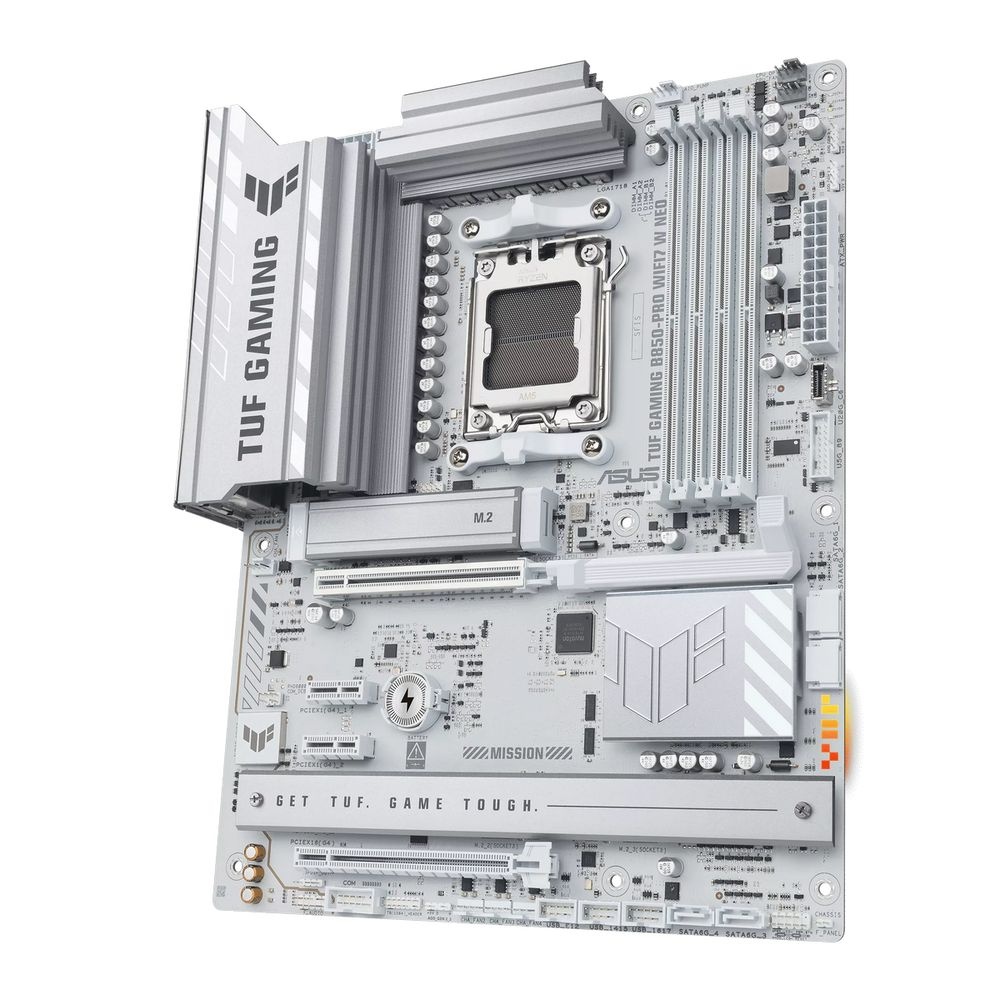 Материнская плата ASUS TUF GAMING B850-PRO WIFI7 W NEO AM5 ATX 4xDDR5 2хPCIEx16 2xPCIEx1 3xM.2 2xUSB
