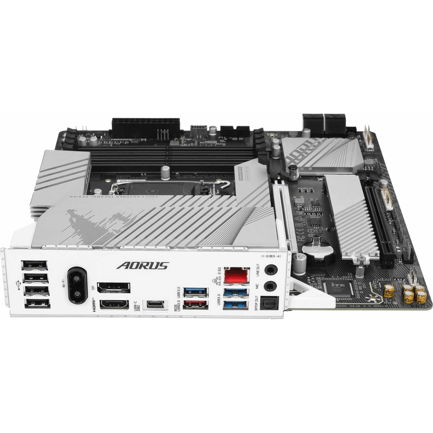 Материнская плата Gigabyte B760M AORUS ELITE WIFI6E GEN5 Soc-1700 Intel B760 4xDDR5 mATX AC`97 8ch(7