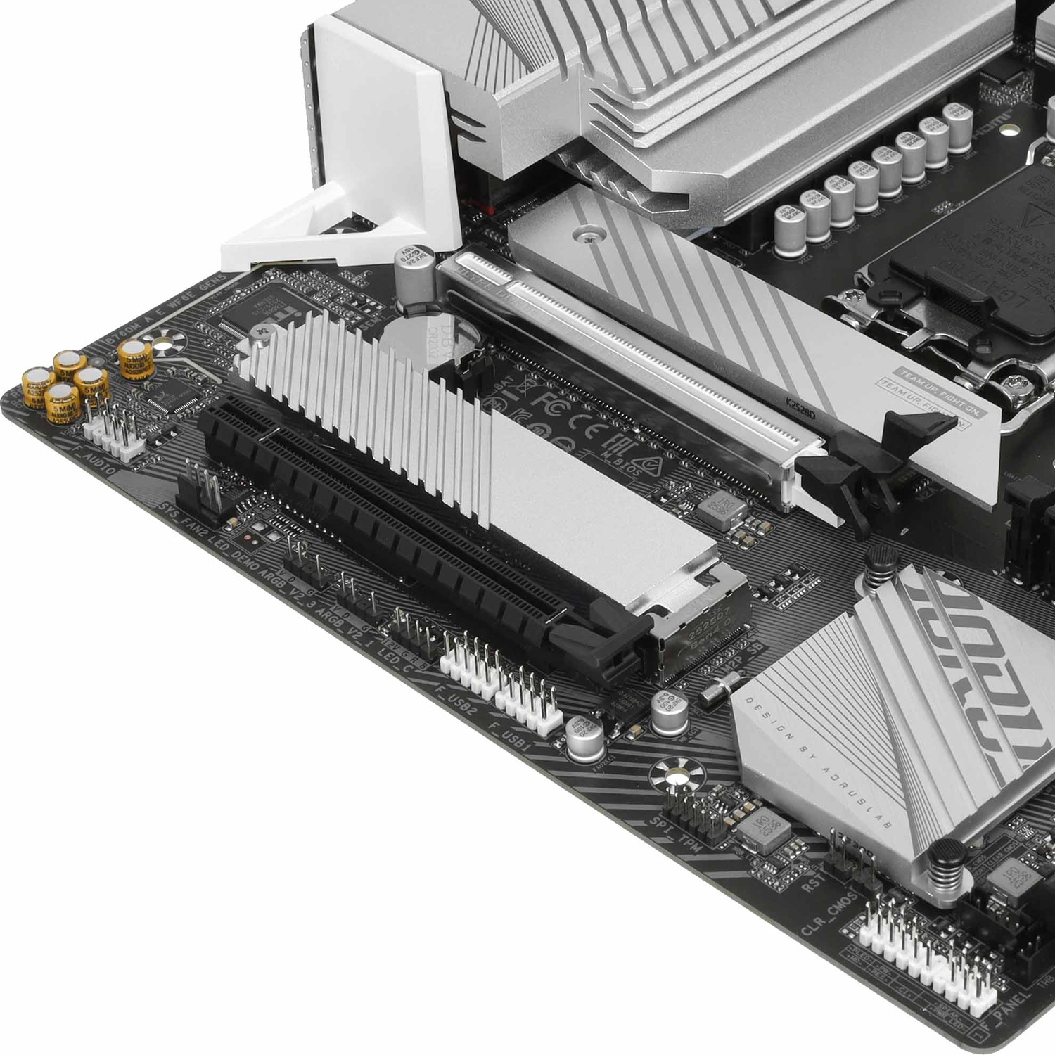 Материнская плата Gigabyte B760M AORUS ELITE WIFI6E GEN5 Soc-1700 Intel B760 4xDDR5 mATX AC`97 8ch(7
