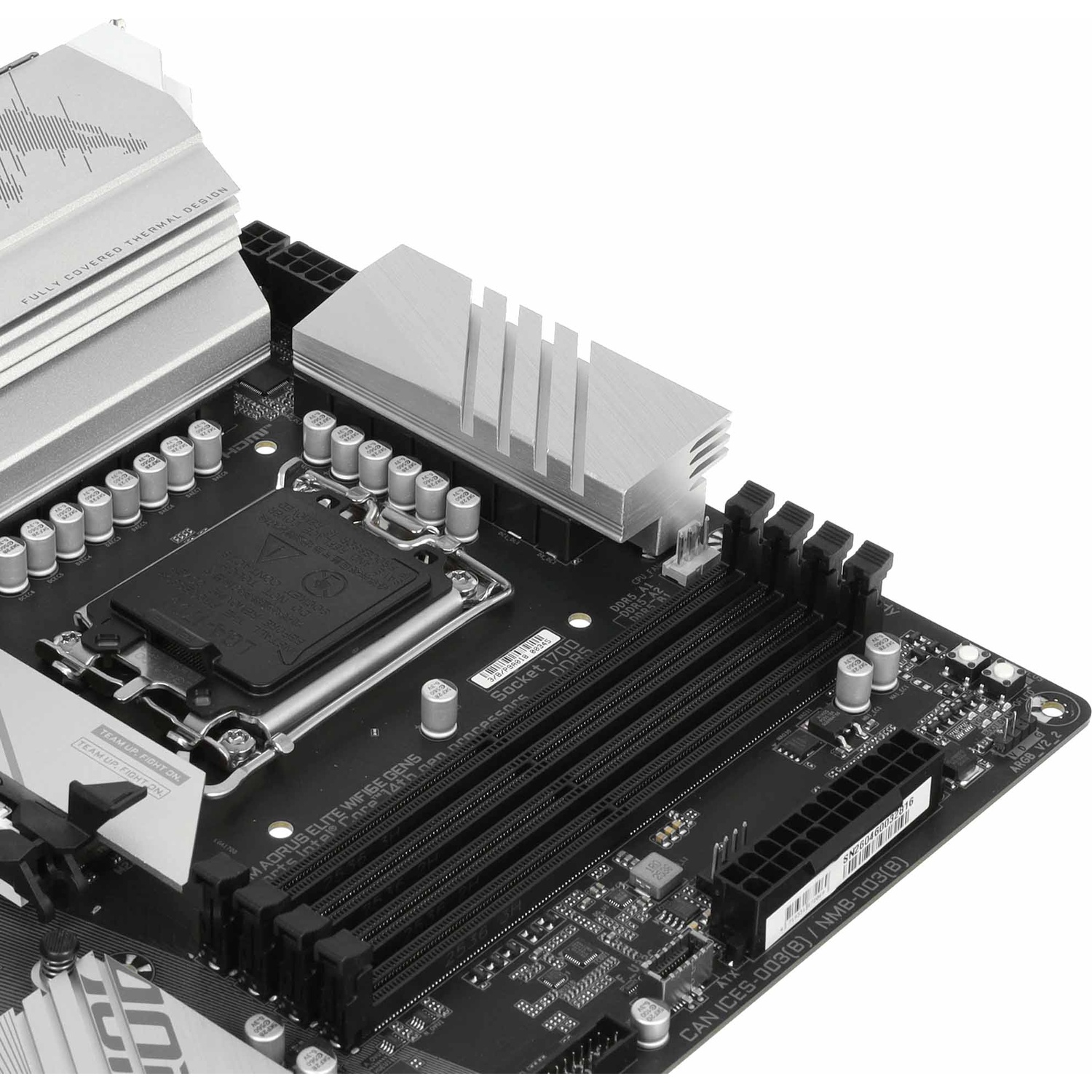 Материнская плата Gigabyte B760M AORUS ELITE WIFI6E GEN5 Soc-1700 Intel B760 4xDDR5 mATX AC`97 8ch(7