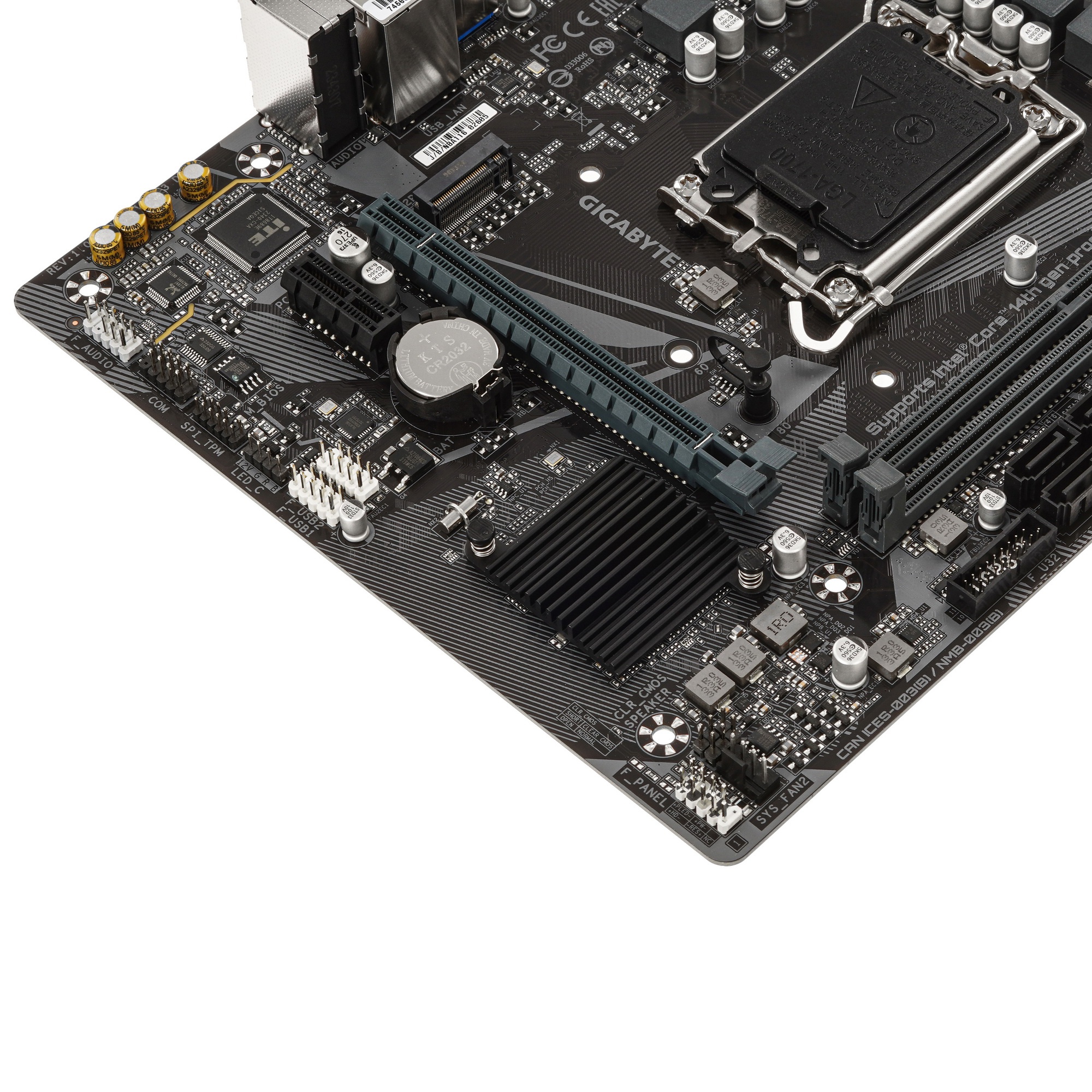 Материнская плата Gigabyte H610M H V3 DDR4, LGA 1700, Intel H610, 2xDDR4, 4xSATA, 1xM.2, 1xPCIe 4.0