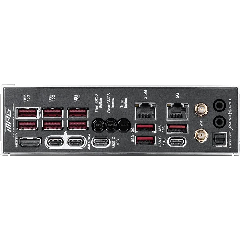 Материнская плата MSI MPG X870E CARBON MAX WIFI Socket AM5 AMD X870E 4xDDR5 ATX AC`97 8ch(7.1) 5Giga