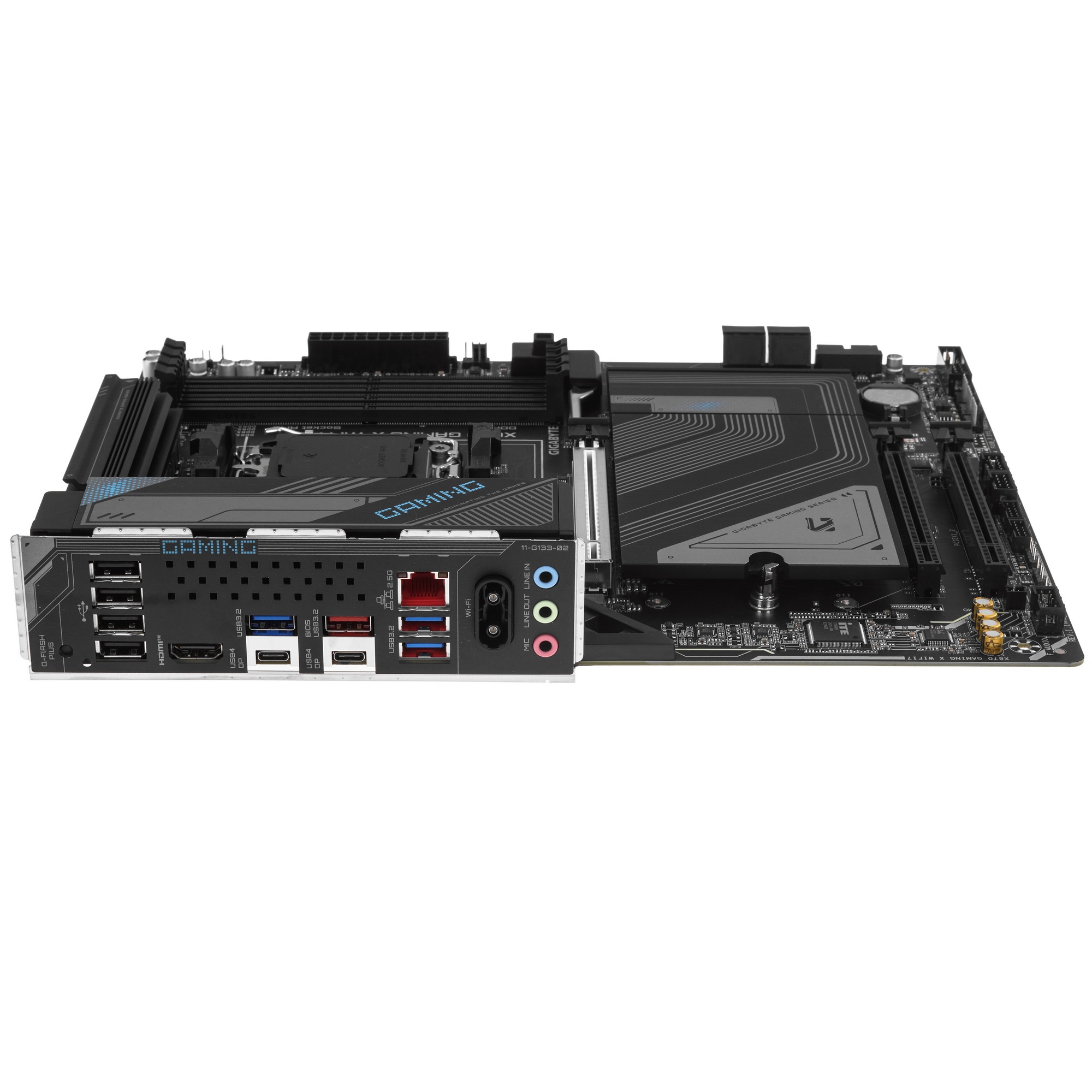 Материнская плата Gigabyte X870 GAMING X WIFI7, AM5, AMD X870, 4xDDR5, 4xSATA, 3xM.2, 1xPCI-E 5.0 x1