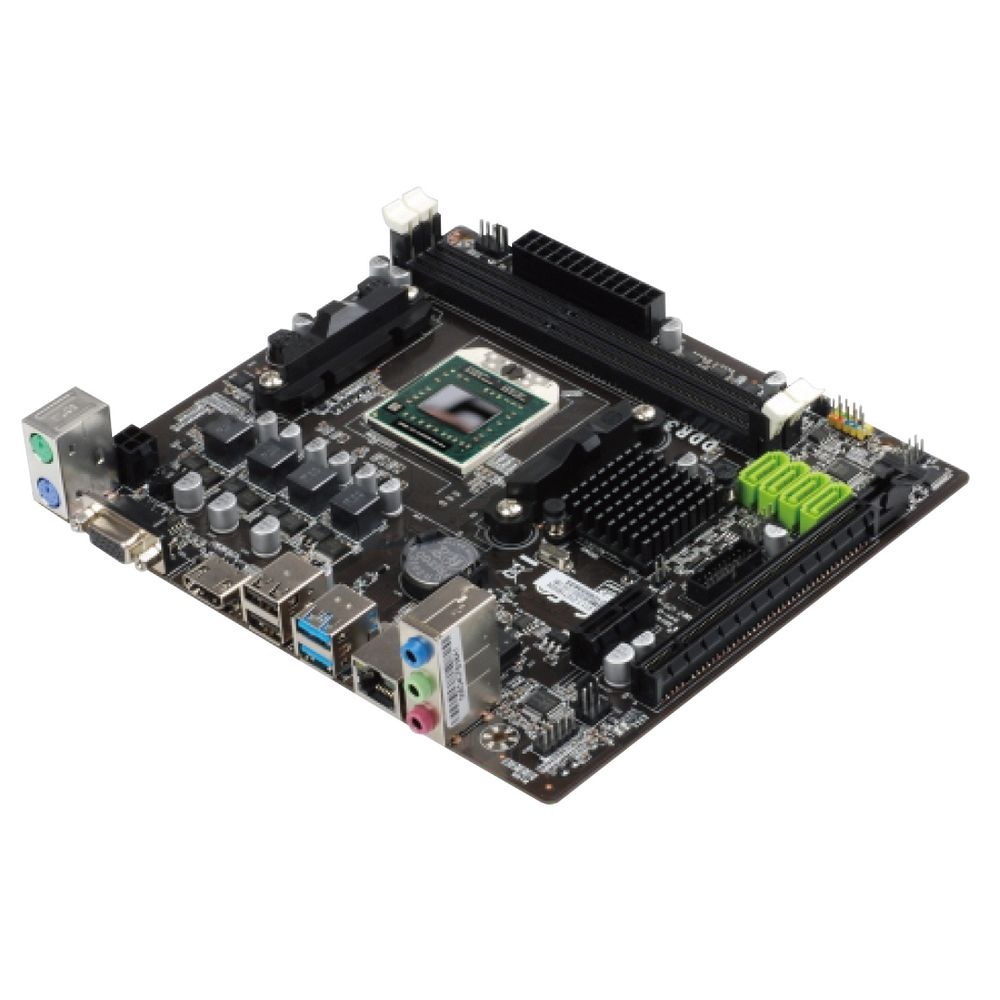 Материнская плата с процессором Esonic A88DA with A8-5500M Socket FS1, AMD A88, 2xDDR3-1600, D-SUB,