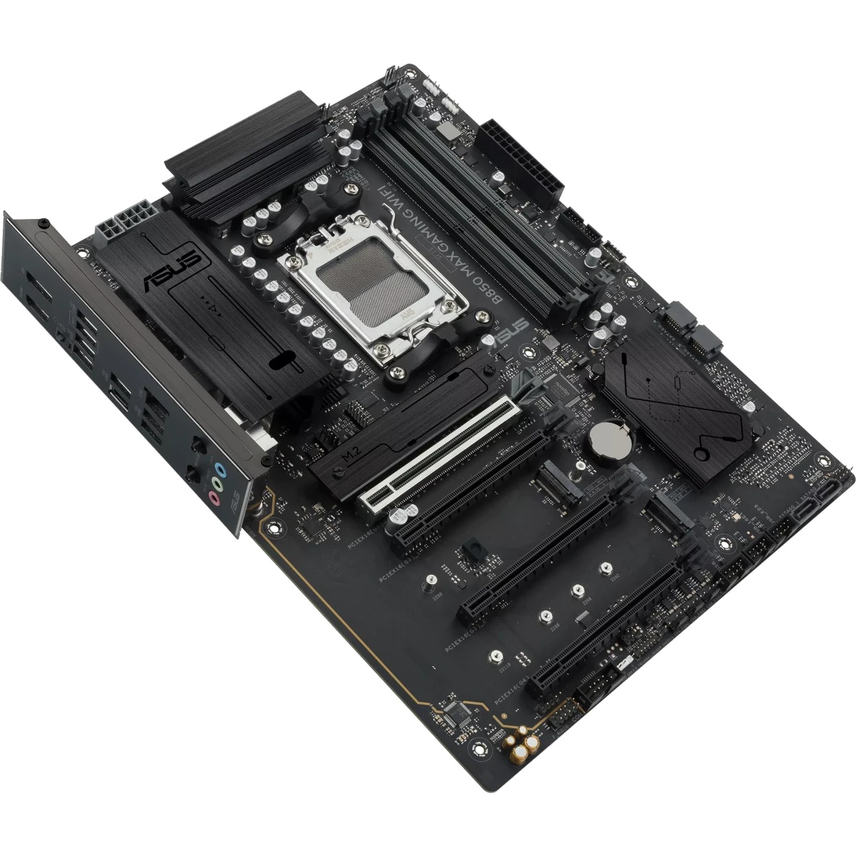 Материнская плата Asus B850 MAX GAMING WIFI Socket AM5 AMD B850 ATX AC`97 8ch(7.1) 2.5Gg RAID+HDMI+D