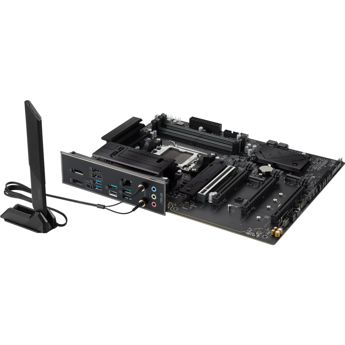 Материнская плата Asus B850 MAX GAMING WIFI Socket AM5 AMD B850 ATX AC`97 8ch(7.1) 2.5Gg RAID+HDMI+D