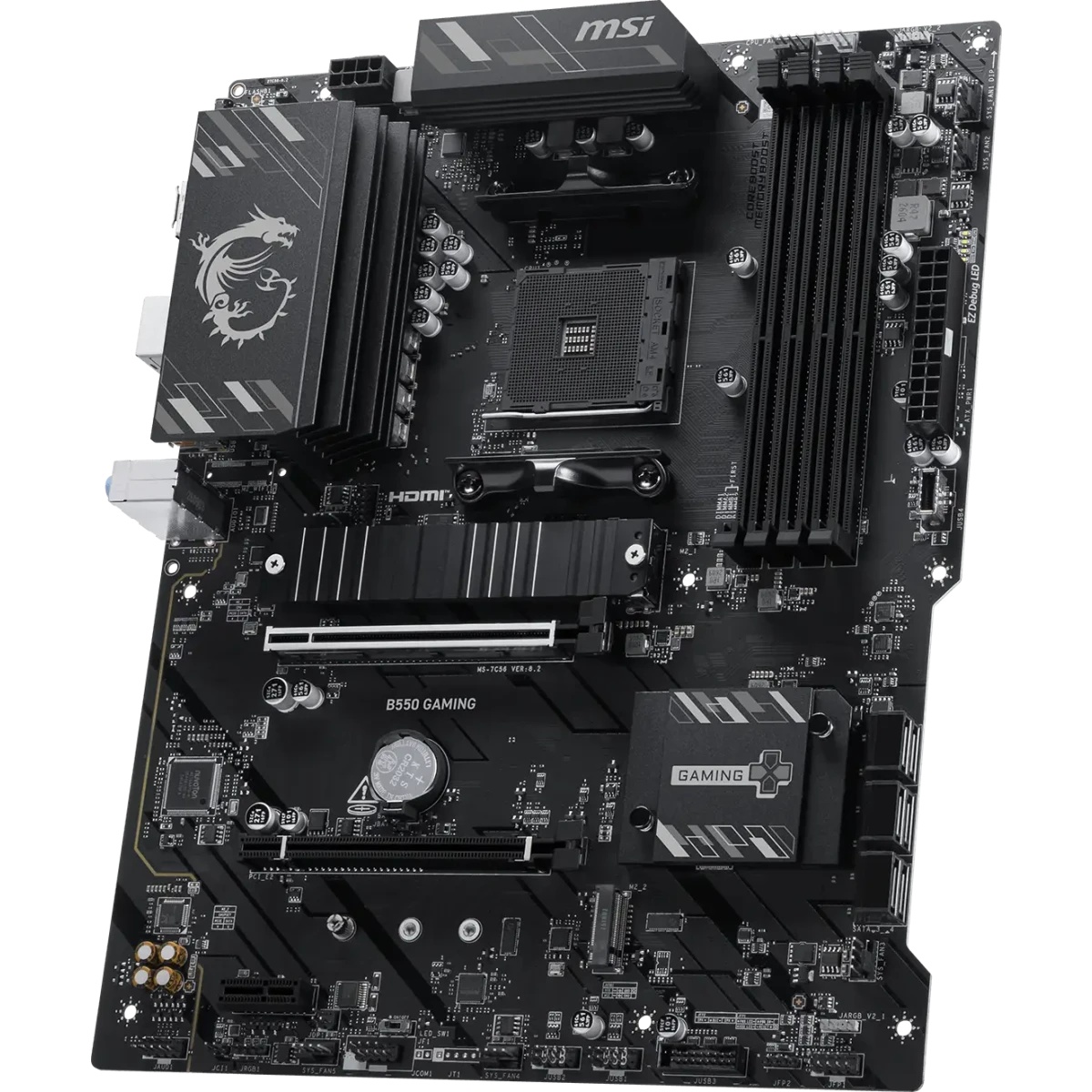Материнская плата MSI B550 GAMING Soc-AM4 AMD B550 4xDDR4 ATX AC`97 8ch(7.1) GbLAN RAID+HDMI+DP