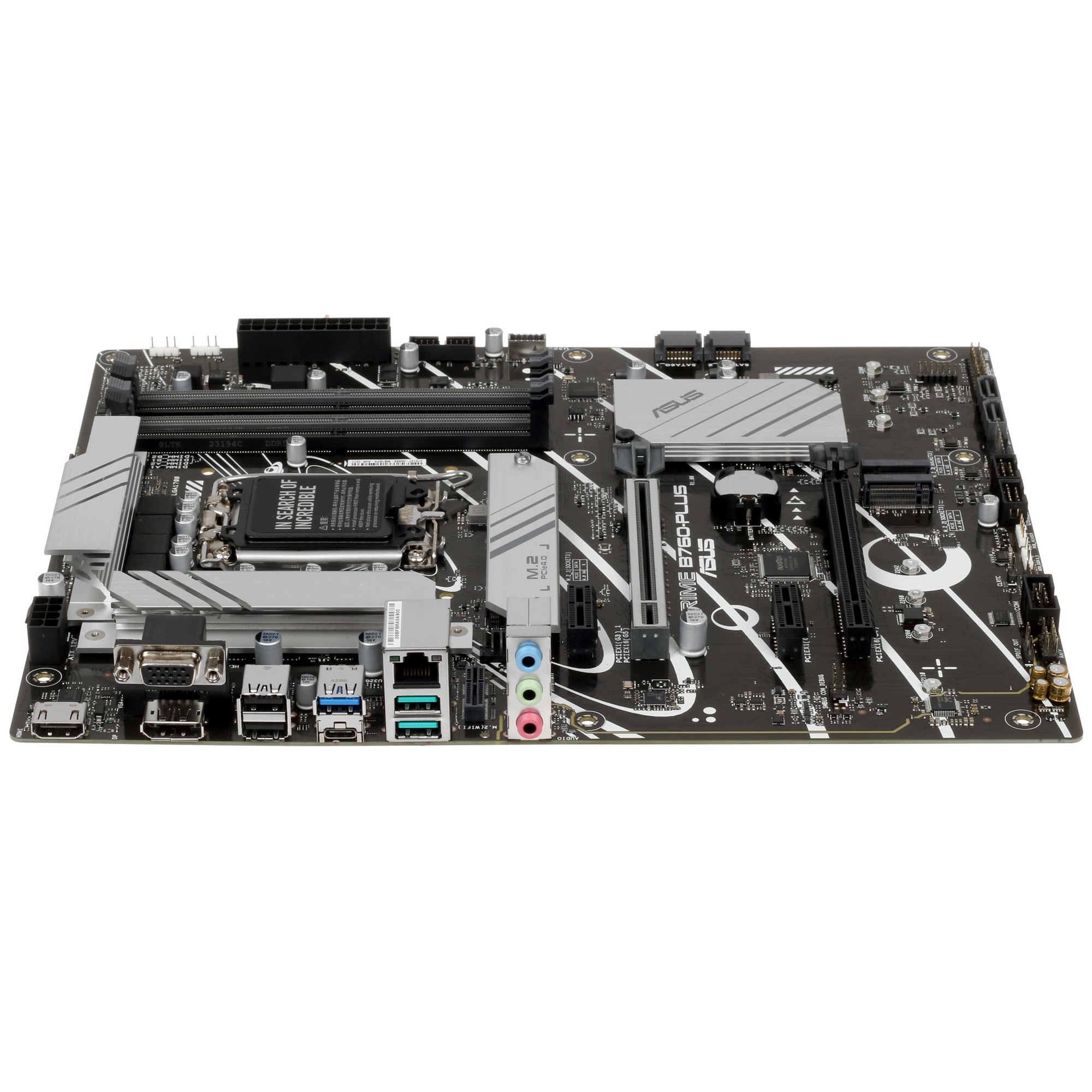 Материнская плата ASUS PRIME B760-PLUS, LGA 1700, Intel B760, 4xDDR5, 4xSATA, 3xM.2, 1xPCIe 4.0 x4,