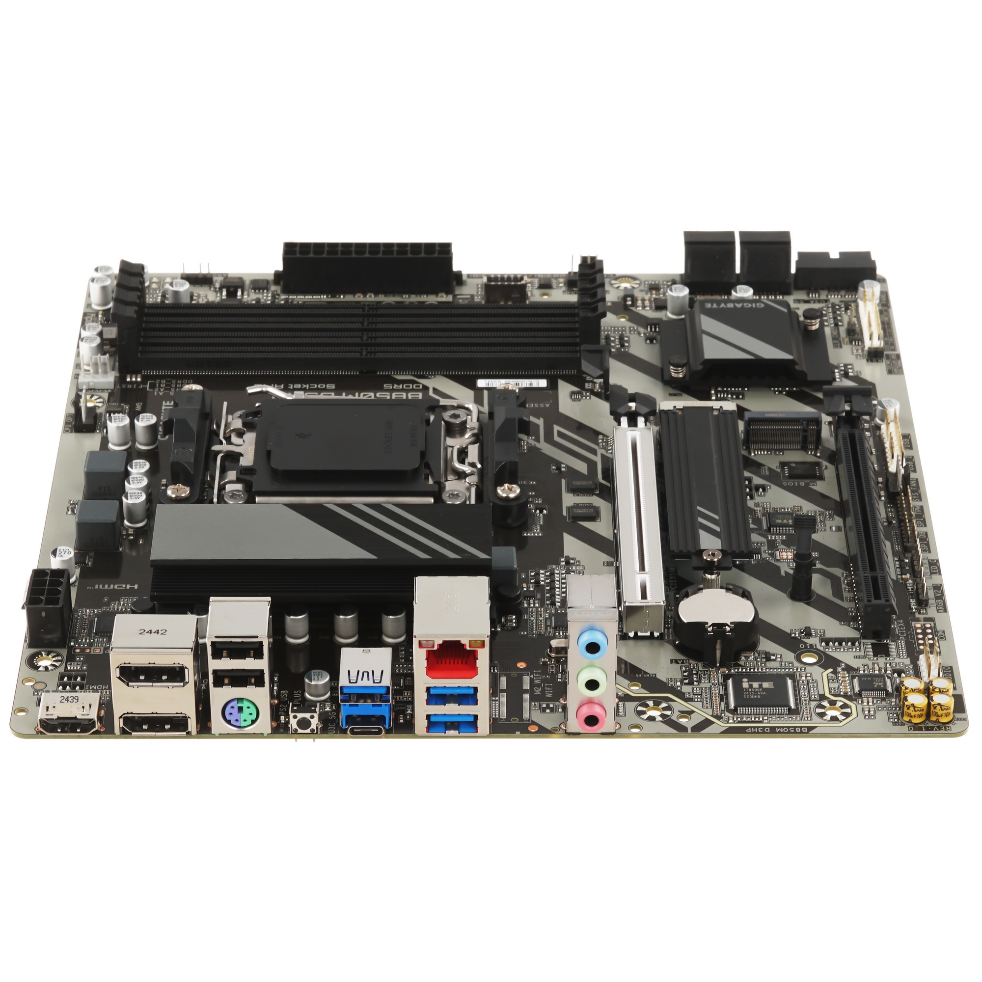 Материнская плата Gigabyte B850M D3HP, AM5, AMD B850, 4xDDR5, 4xSATA, 2xM.2, 1xPCIe 5.0 x16, 1xPCIe