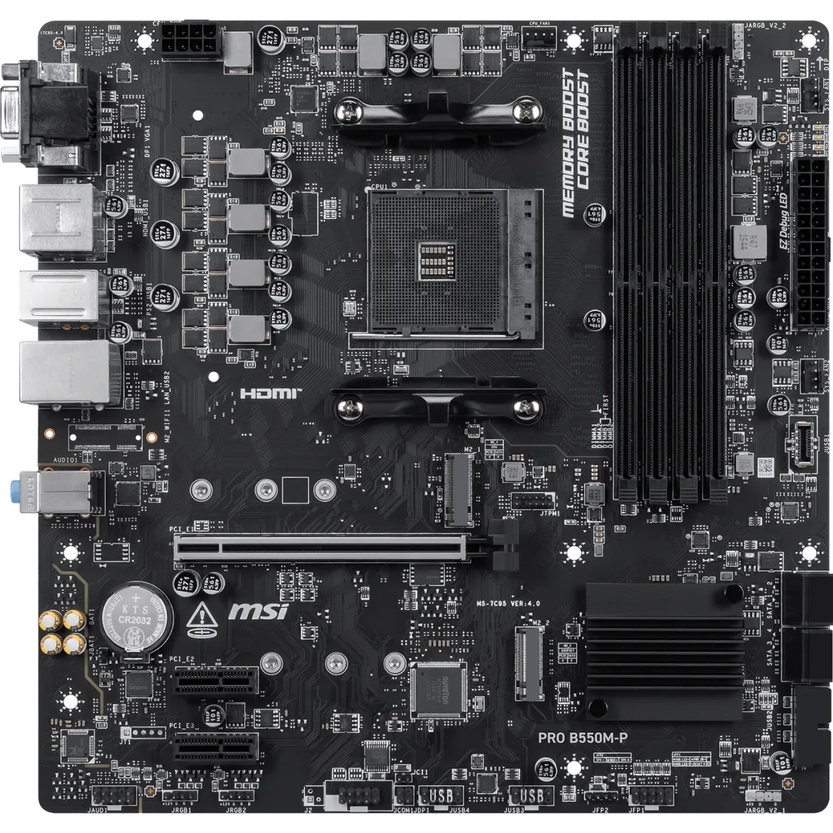 Материнская плата MSI PRO B550M-P