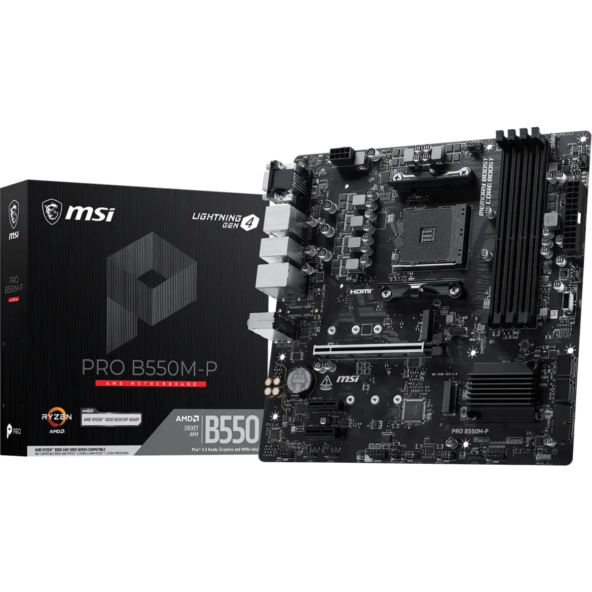 Материнская плата MSI PRO B550M-P