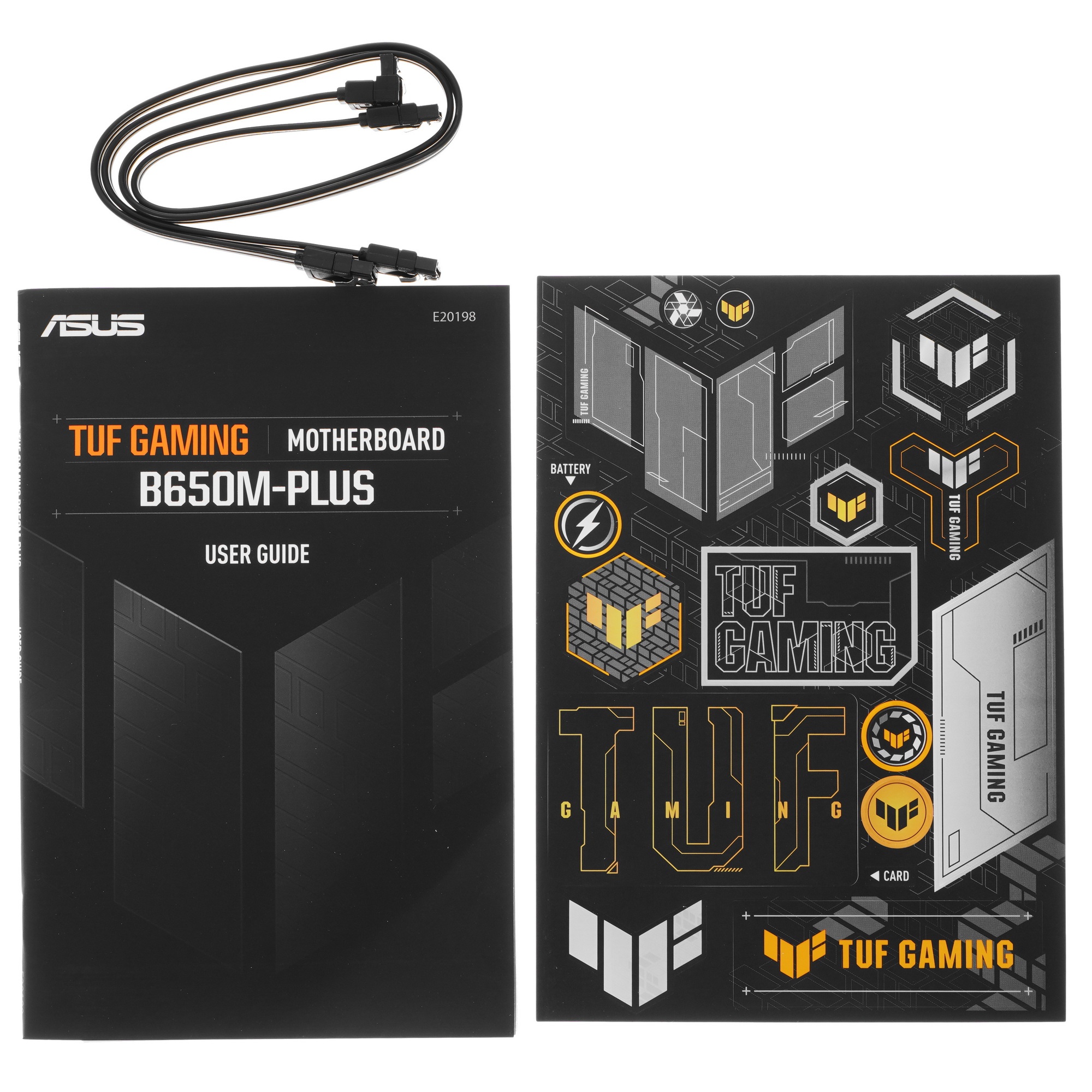 Материнская плата ASUS TUF GAMING B650M-PLUS, AM5, AMD B650, 4xDDR5, 4xSATA, 2xM.2, 1xPCIe 4.0 x16,