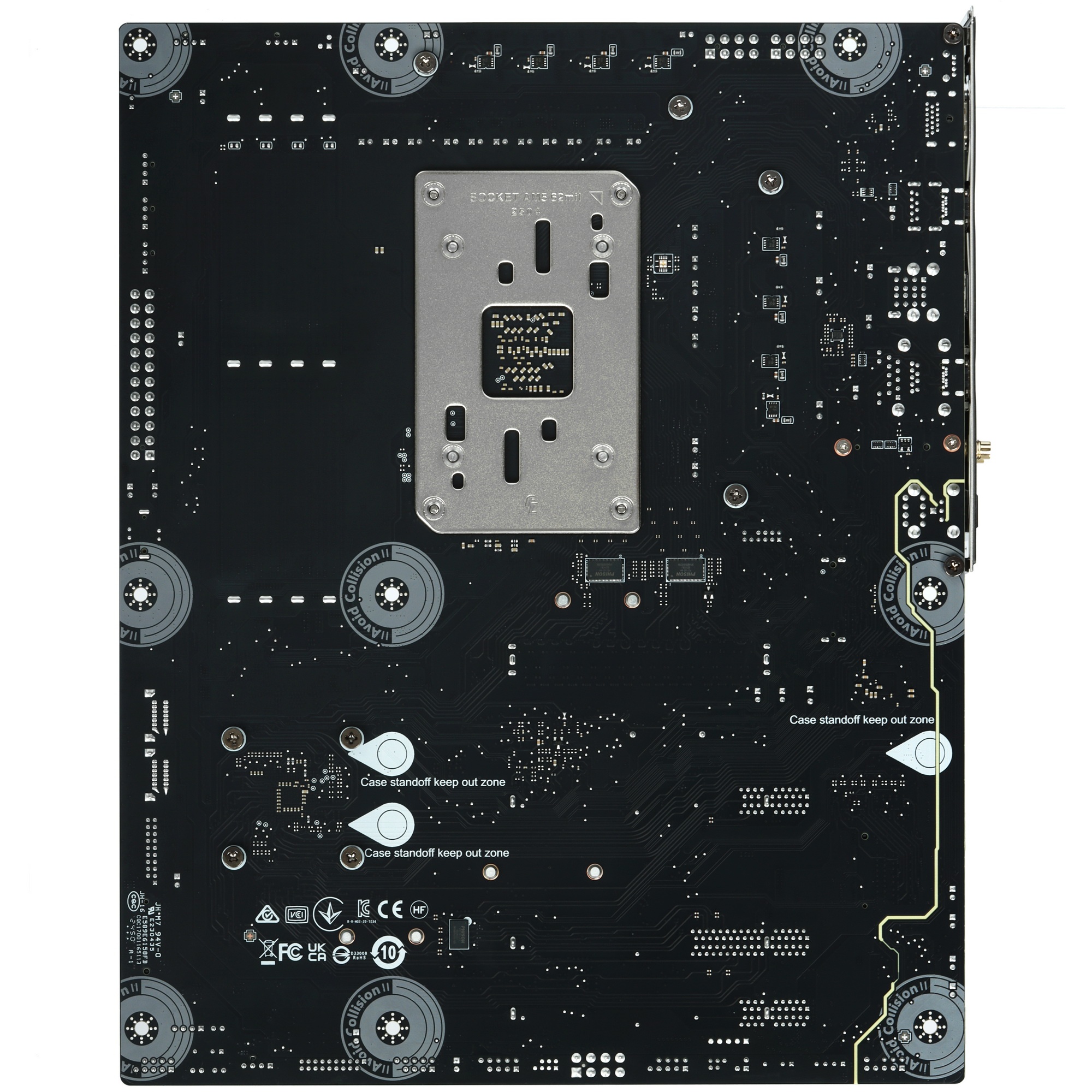 Материнская плата MSI PRO B850-P WIFI, AM5, AMD B850, 4xDDR5, 4xSATA, 3xM.2, 1xPCIe 5.0 x16, 1xPCIe