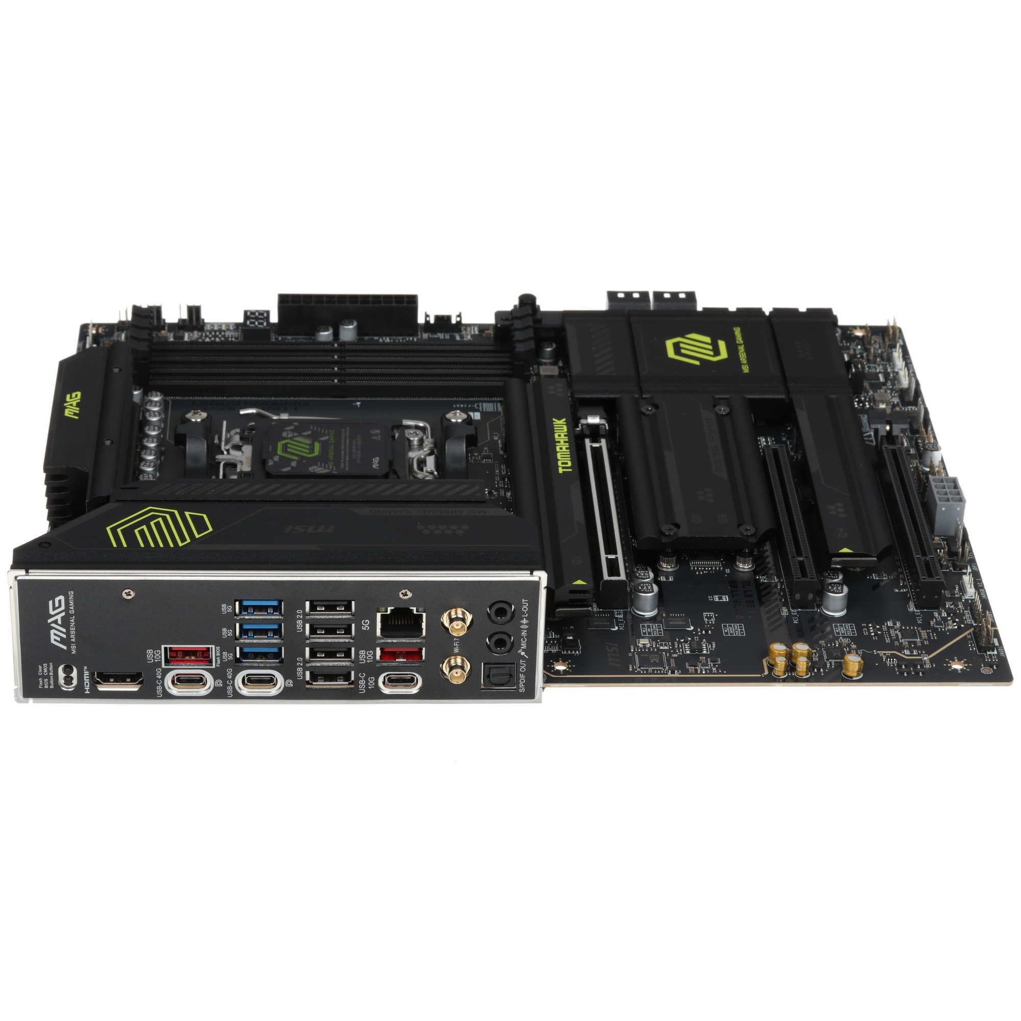 Материнская плата MSI MAG X870 TOMAHAWK WIFI, AM5, AMD X870, 4xDDR5, 4xSATA, 4xM.2, 1xPCI-E 3.0 x1,