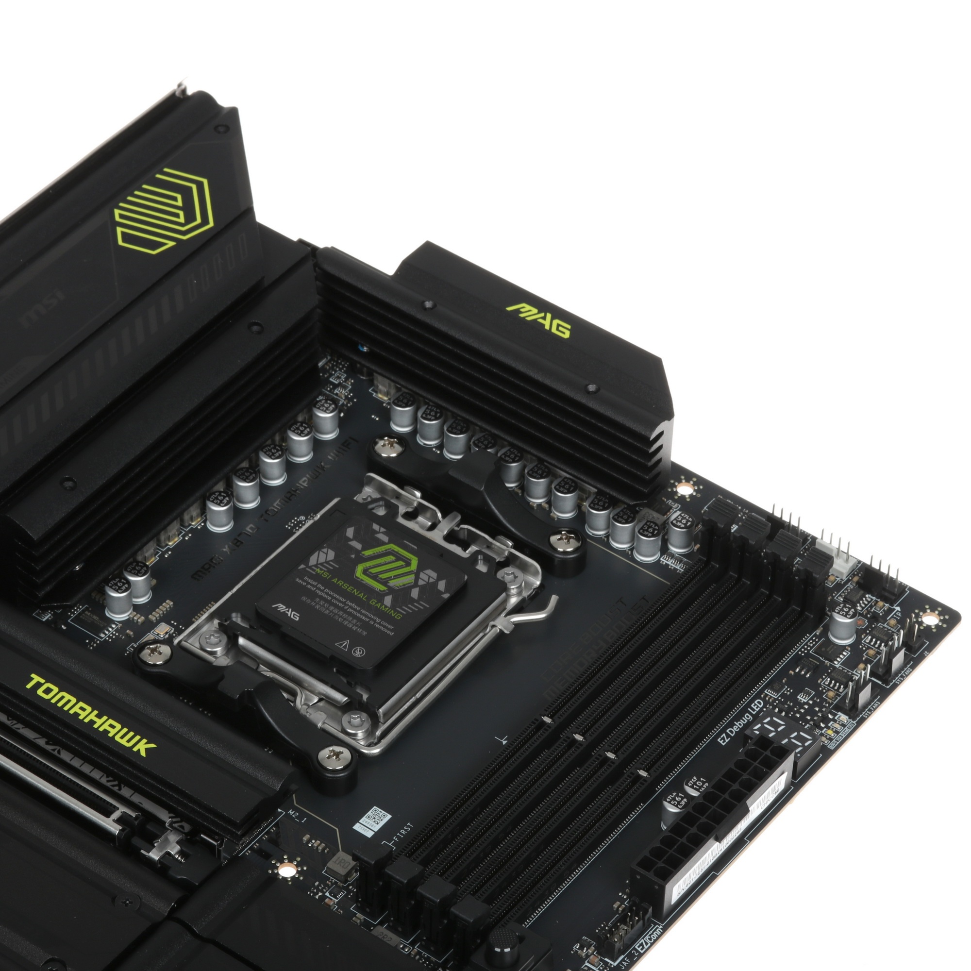 Материнская плата MSI MAG X870 TOMAHAWK WIFI, AM5, AMD X870, 4xDDR5, 4xSATA, 4xM.2, 1xPCI-E 3.0 x1,