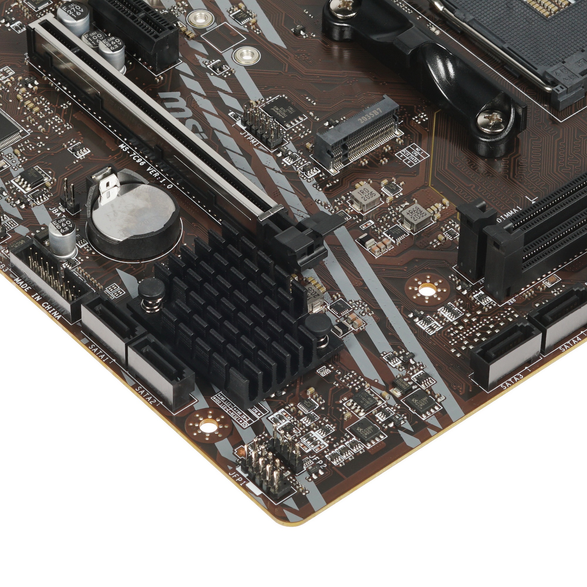 Материнская плата MSI B550M-A PRO, AM4, AMD B550, 2xDDR4, 4xSATA, 1xM.2, 1xPCIe 4.0 x16, 1xPCIe x1,
