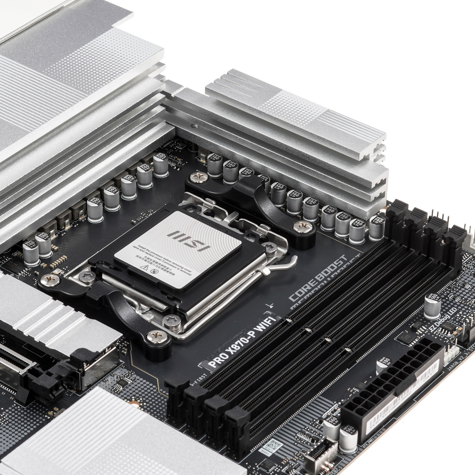 Материнская плата MSI PRO X870-P WIFI, AM5, AMD X870, 4xDDR5, 4xSATA, 3xM.2, 1xPCI-E 5.0 x16, 1xPCI-