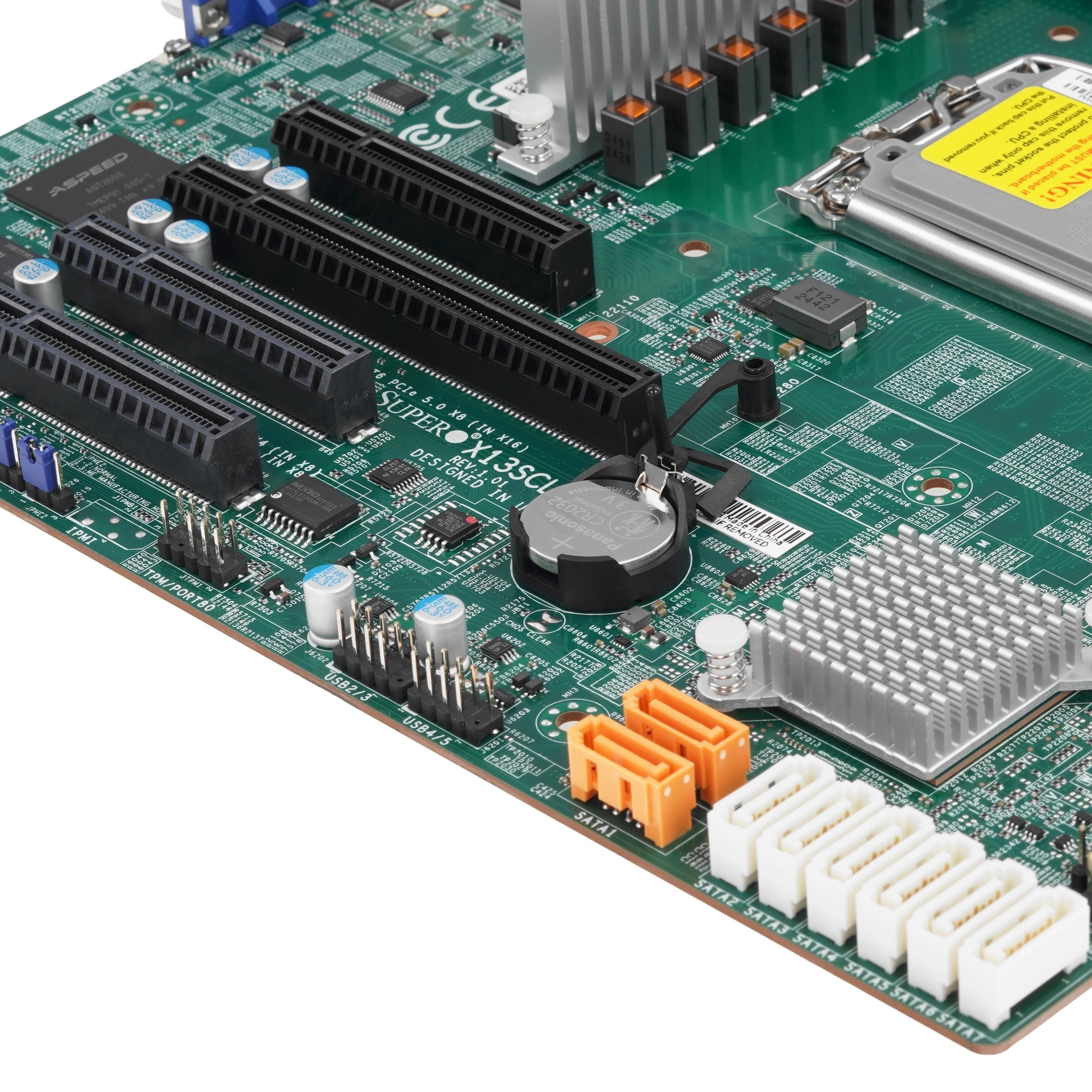 Материнская плата MB Supermicro X13SCL-F, Micro-ATX, 1x Intel Xeon 6300-series/ E-2400/Pentium (LGA-