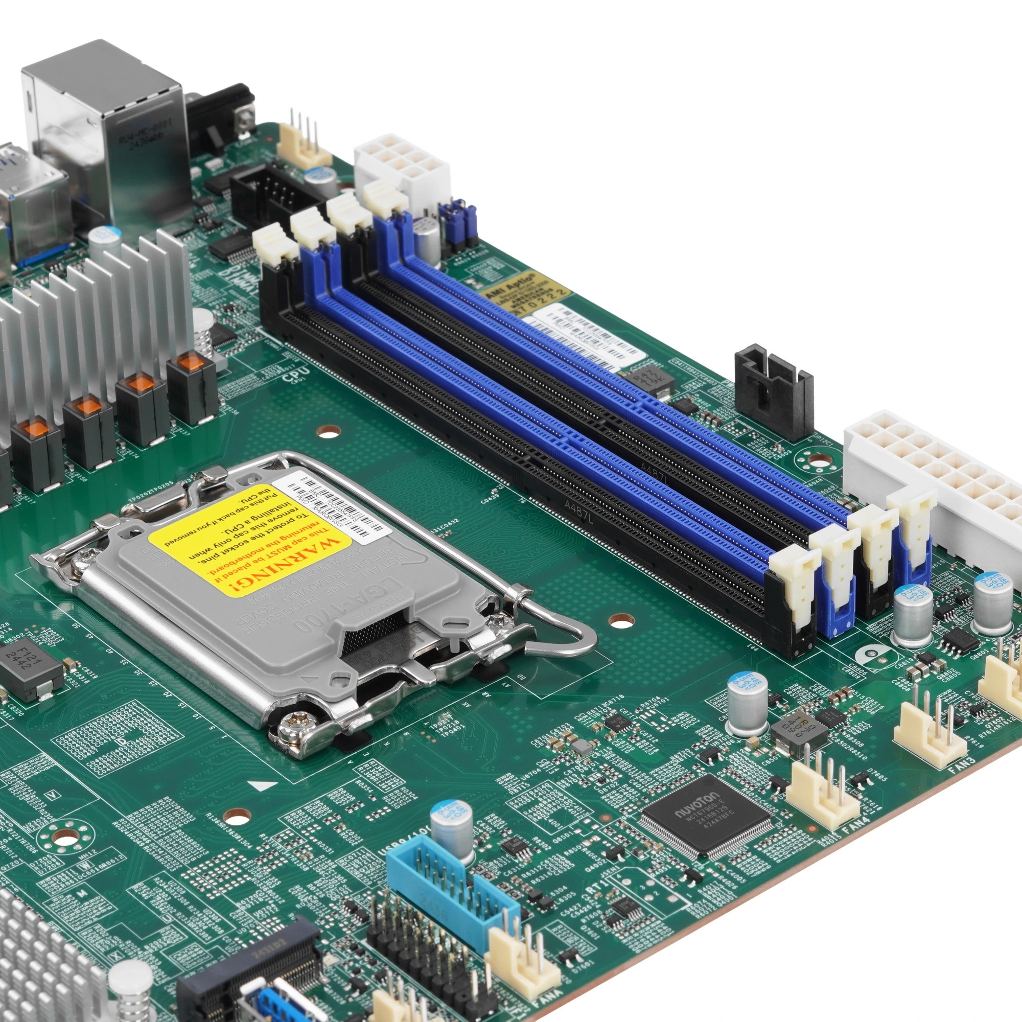 Материнская плата MB Supermicro X13SCL-F, Micro-ATX, 1x Intel Xeon 6300-series/ E-2400/Pentium (LGA-