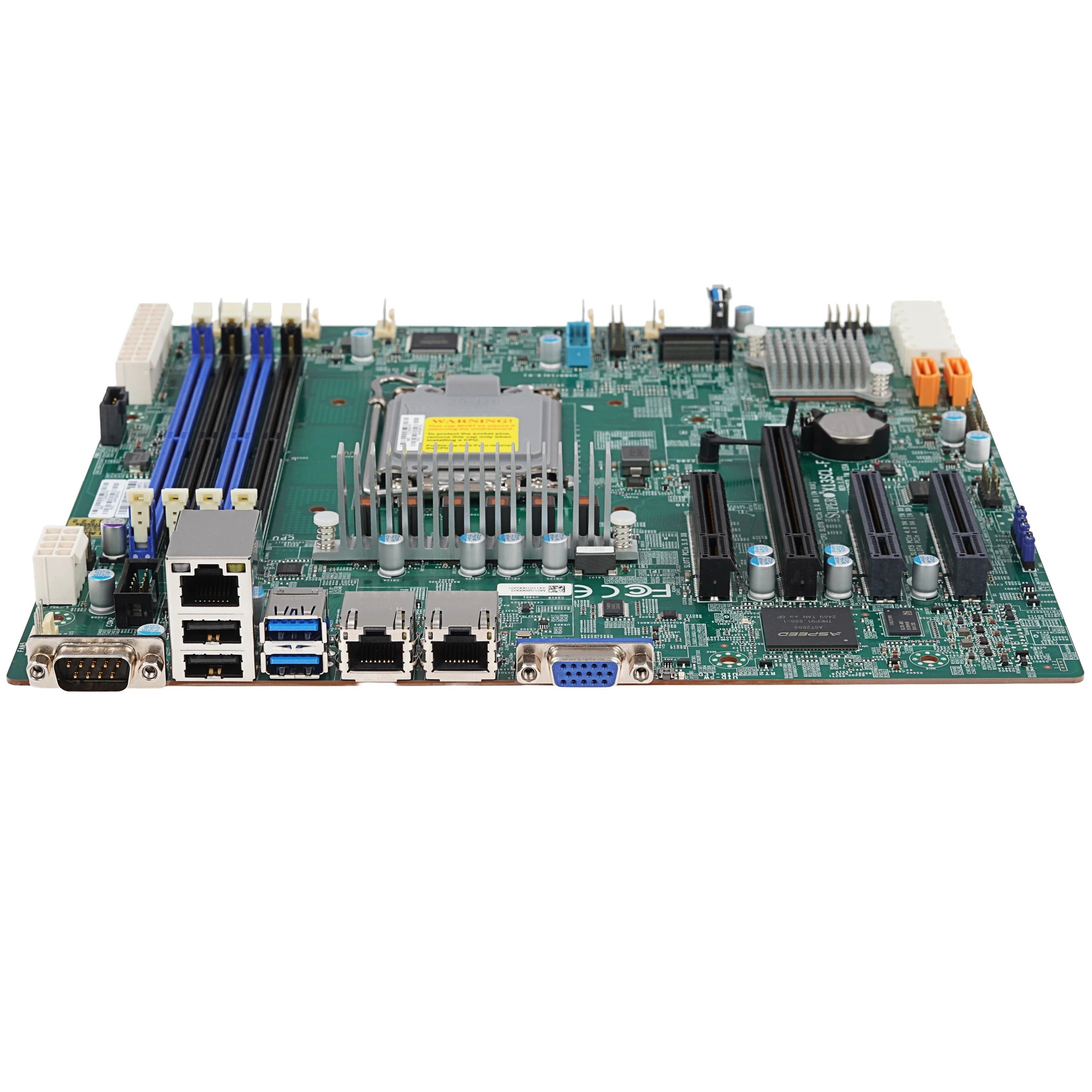 Материнская плата MB Supermicro X13SCL-F, Micro-ATX, 1x Intel Xeon 6300-series/ E-2400/Pentium (LGA-