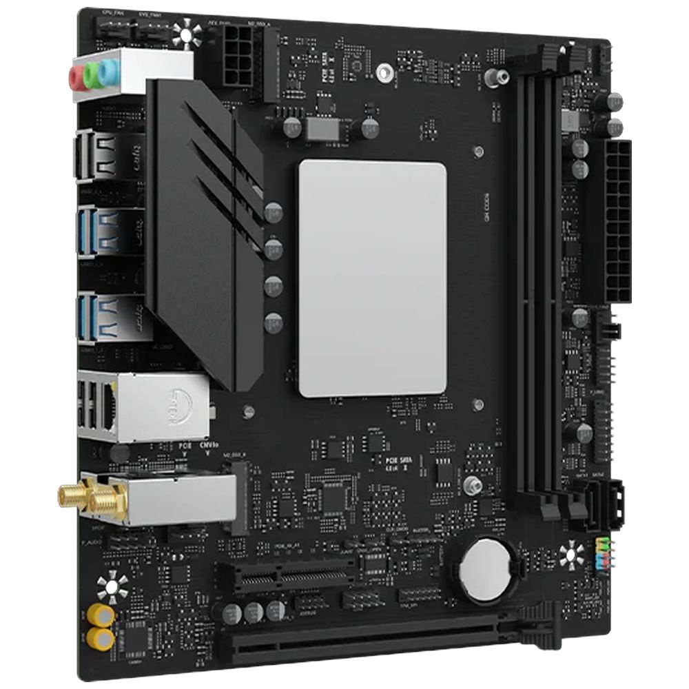 Материнская плата Maxsun MS-MoDT 230H D4 WIFI 230H, SoC, 2xDDR4, 1*PCIEx16, 1*PCIEx4, 2*M.2, 6*USB3.