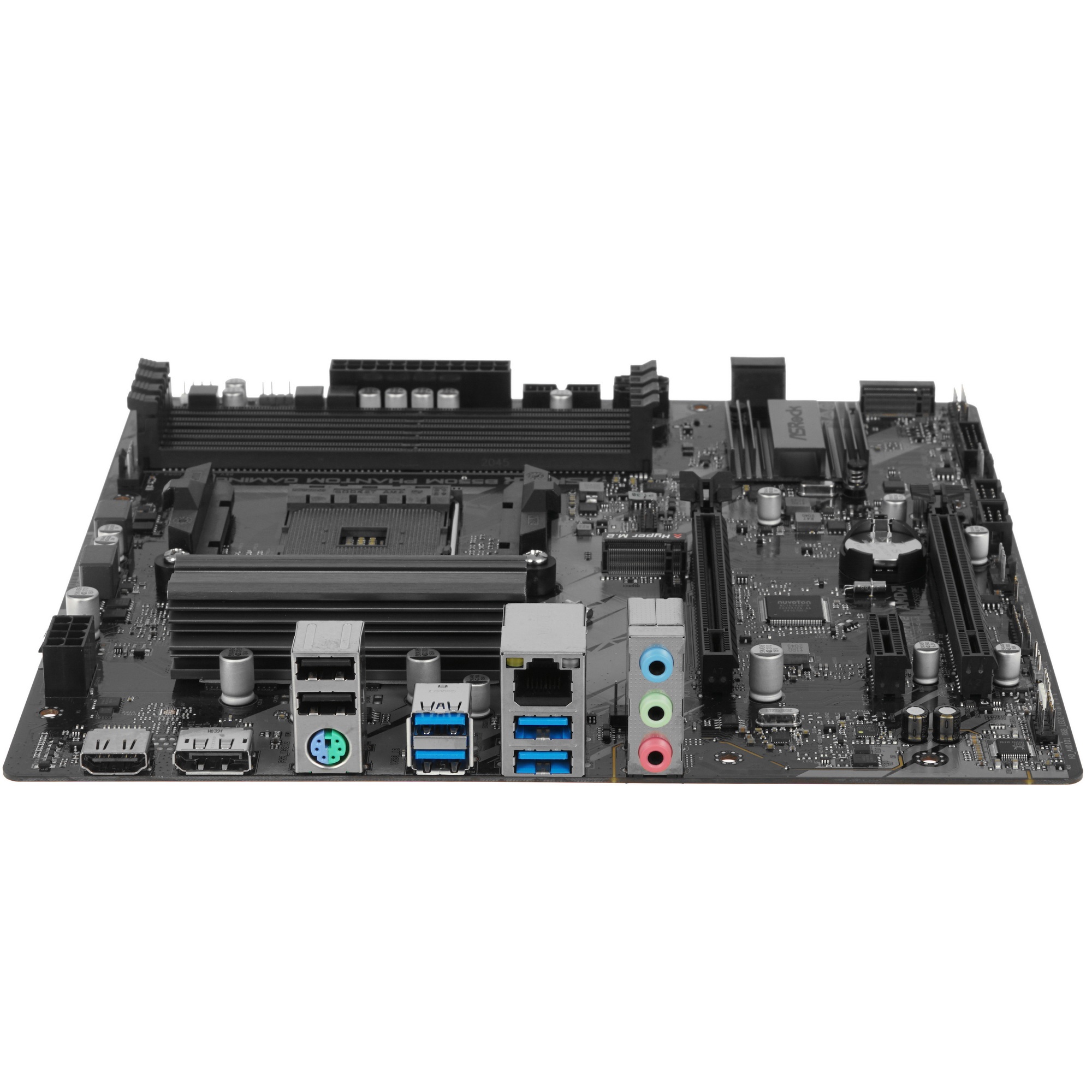Материнская плата ASRock B550M Phantom Gaming 4, AM4, AMD B550, 4xDDR4, 4xSATA, 2xM.2, 1xPCIe 4.0 x1