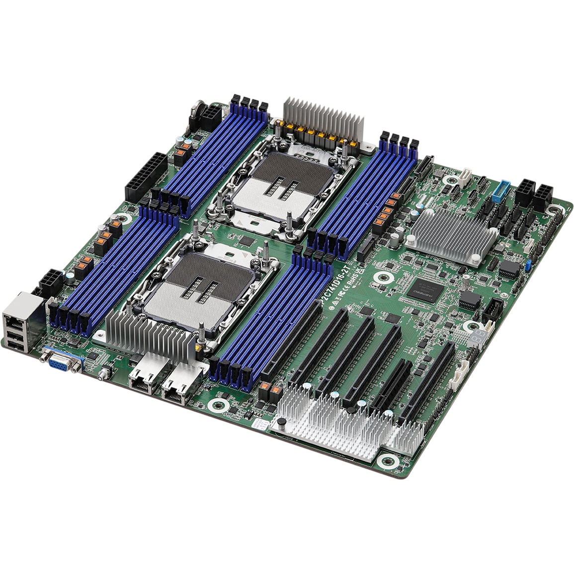 Материнская плата ASRock SP2C741D16-2T, EEB, 2x LGA 4677 5th/4th Gen Intel Xeon Scalable, 16x DDR5 R