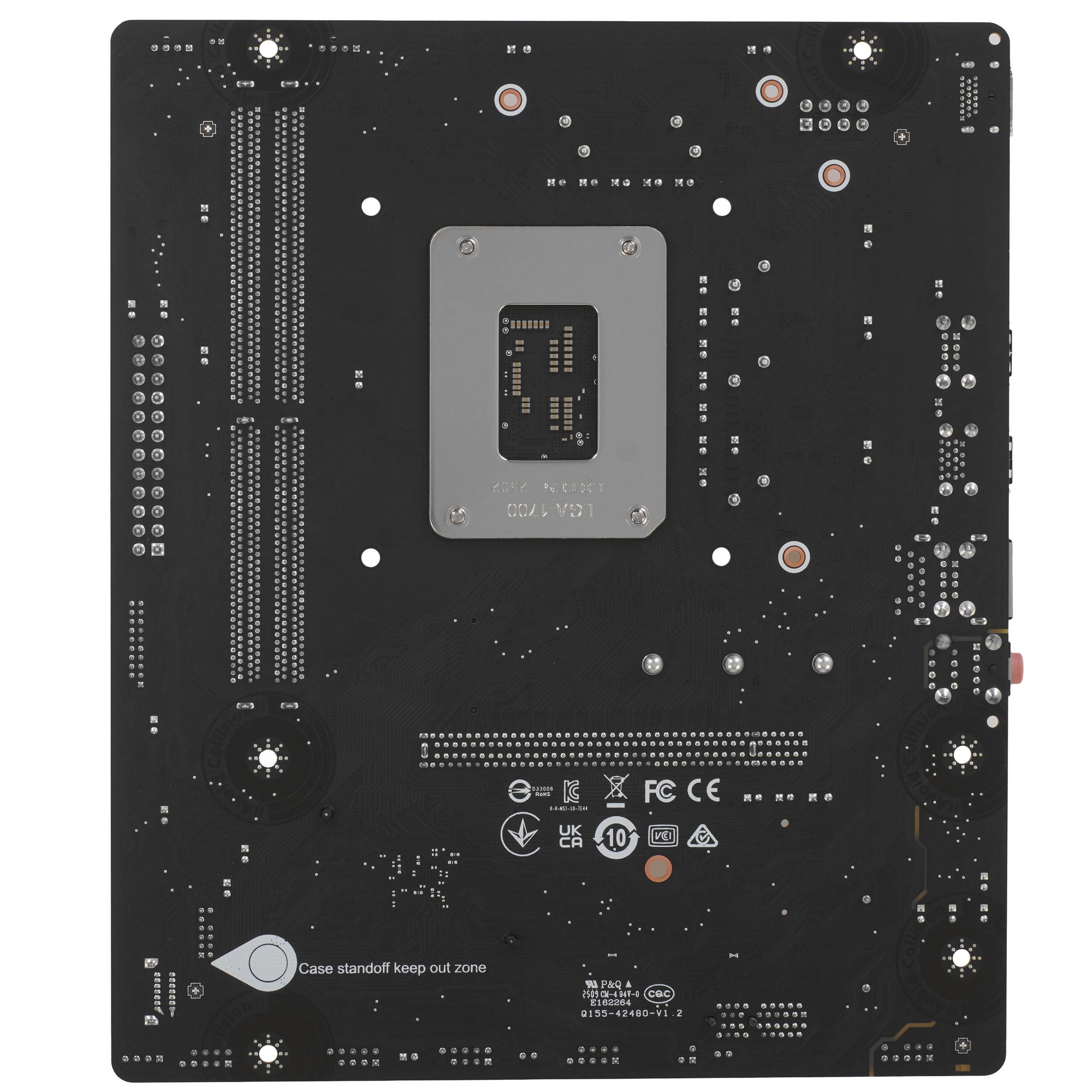 Материнская плата MSI PRO H610M-S DDR4, LGA 1700, Intel H610, 2xDDR4, 2xSATA, 1xM.2, 1xPCIe 4.0 x16,