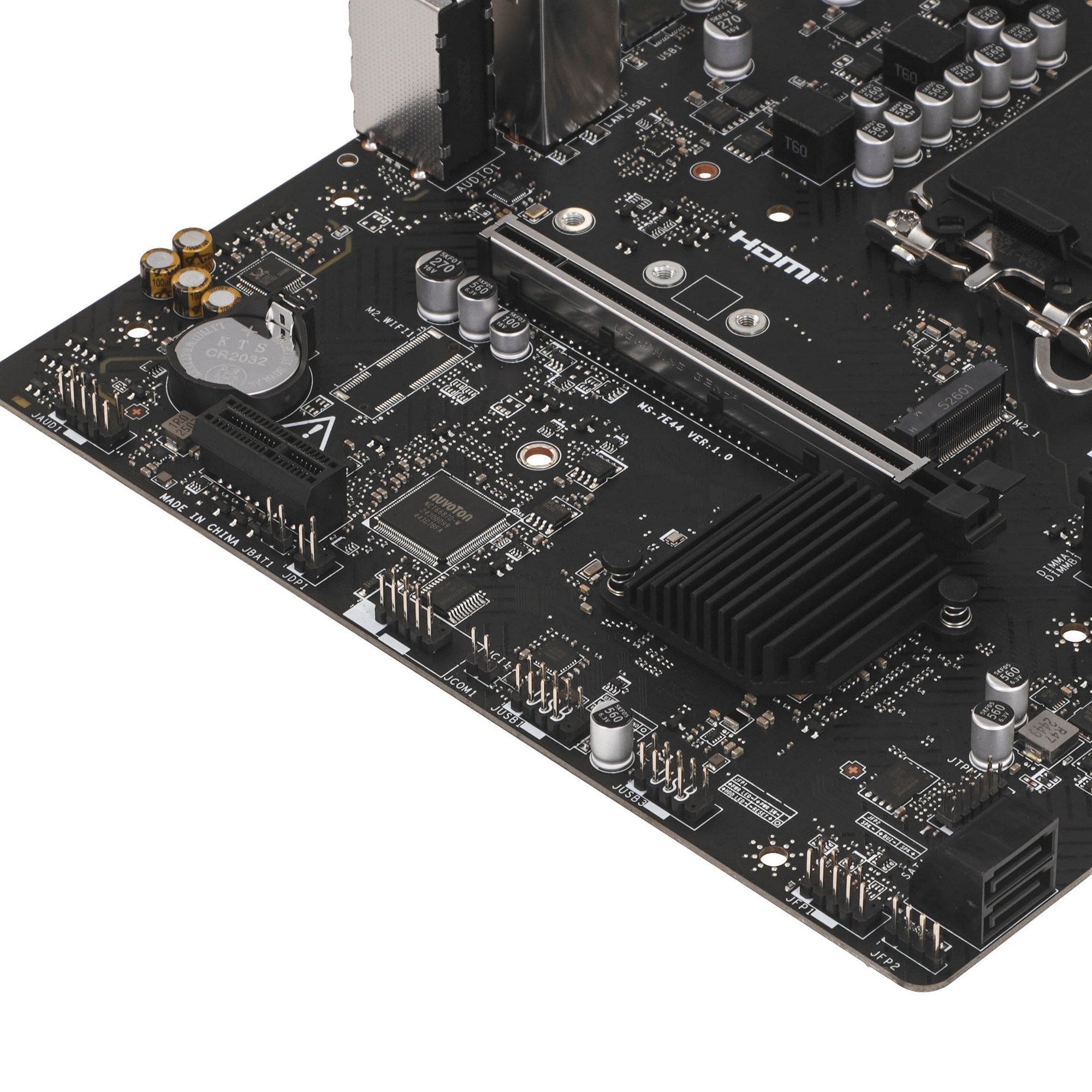 Материнская плата MSI PRO H610M-S DDR4, LGA 1700, Intel H610, 2xDDR4, 2xSATA, 1xM.2, 1xPCIe 4.0 x16,