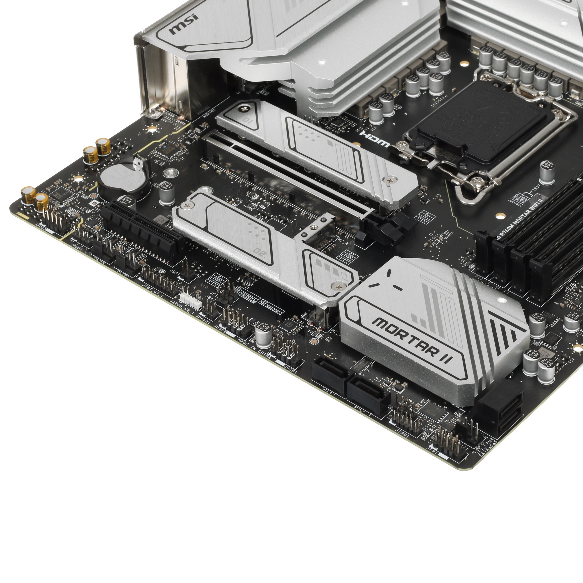 Материнская плата MSI MAG B760M MORTAR WIFI II, LGA 1700, Intel B760, 4xDDR5, 4xSATA, 3xM.2, 1xPCIe