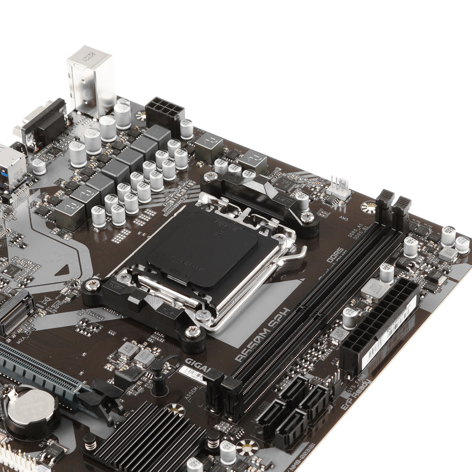 Материнская плата Gigabyte B650M S2H (V1.2), AM5, AMD B650, 2xDDR5, 4xSATA, 1xM.2, 1xPCI-E 4.0 x16,